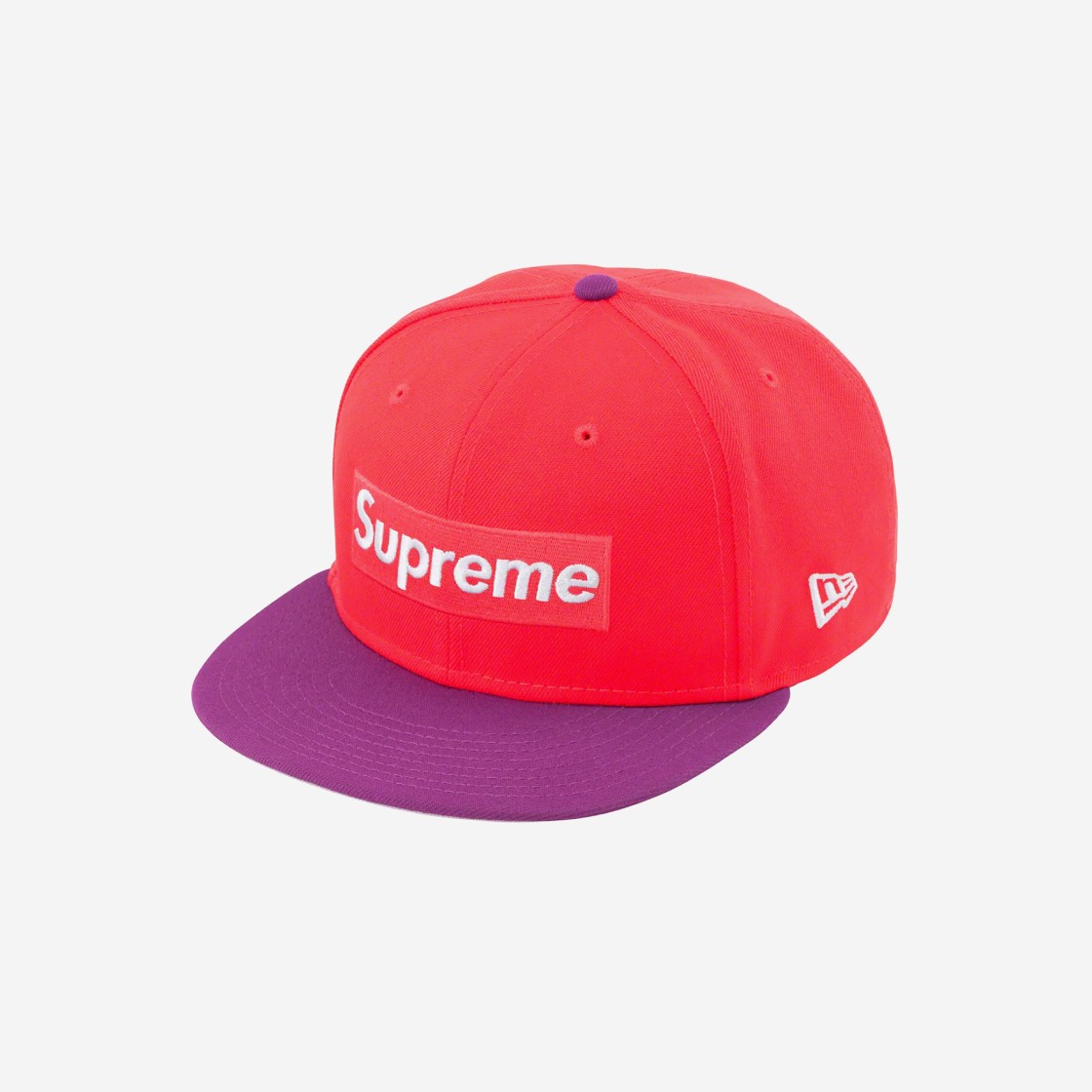 Supreme 2-Tone Box Logo New Era Coral - 22SS 상세 이미지 1