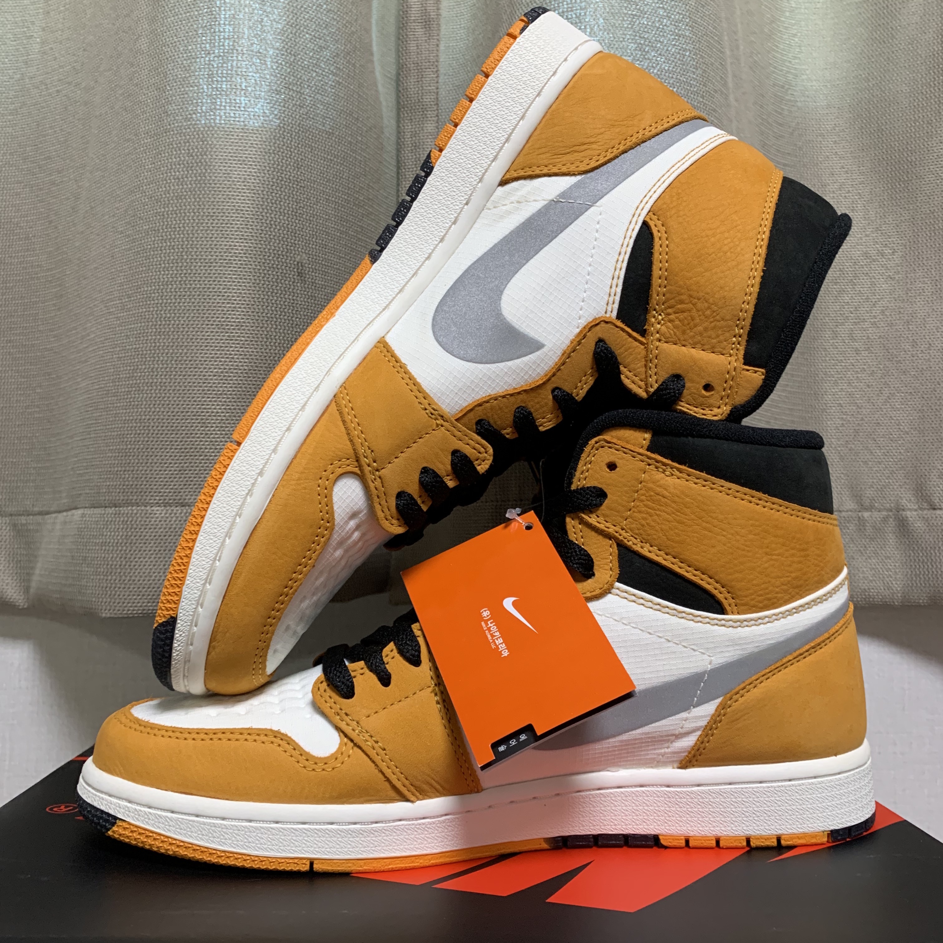Jordan 1 Element Gore-Tex Light Curry 착용 스타일 - 2