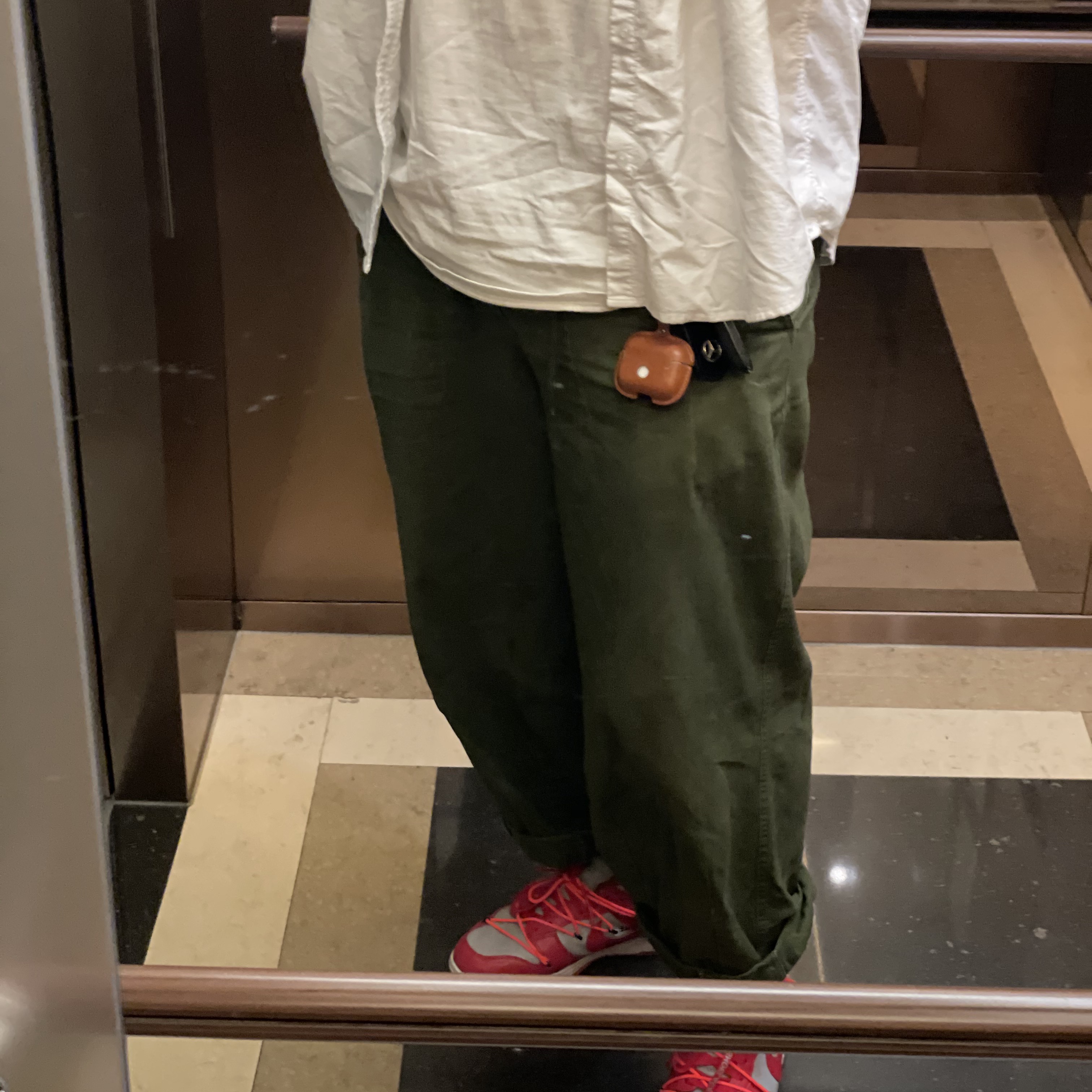 Nike x Off-White Dunk Low University Red, Supreme Masterpieces T-Shirt White - 20SS 착용 스타일