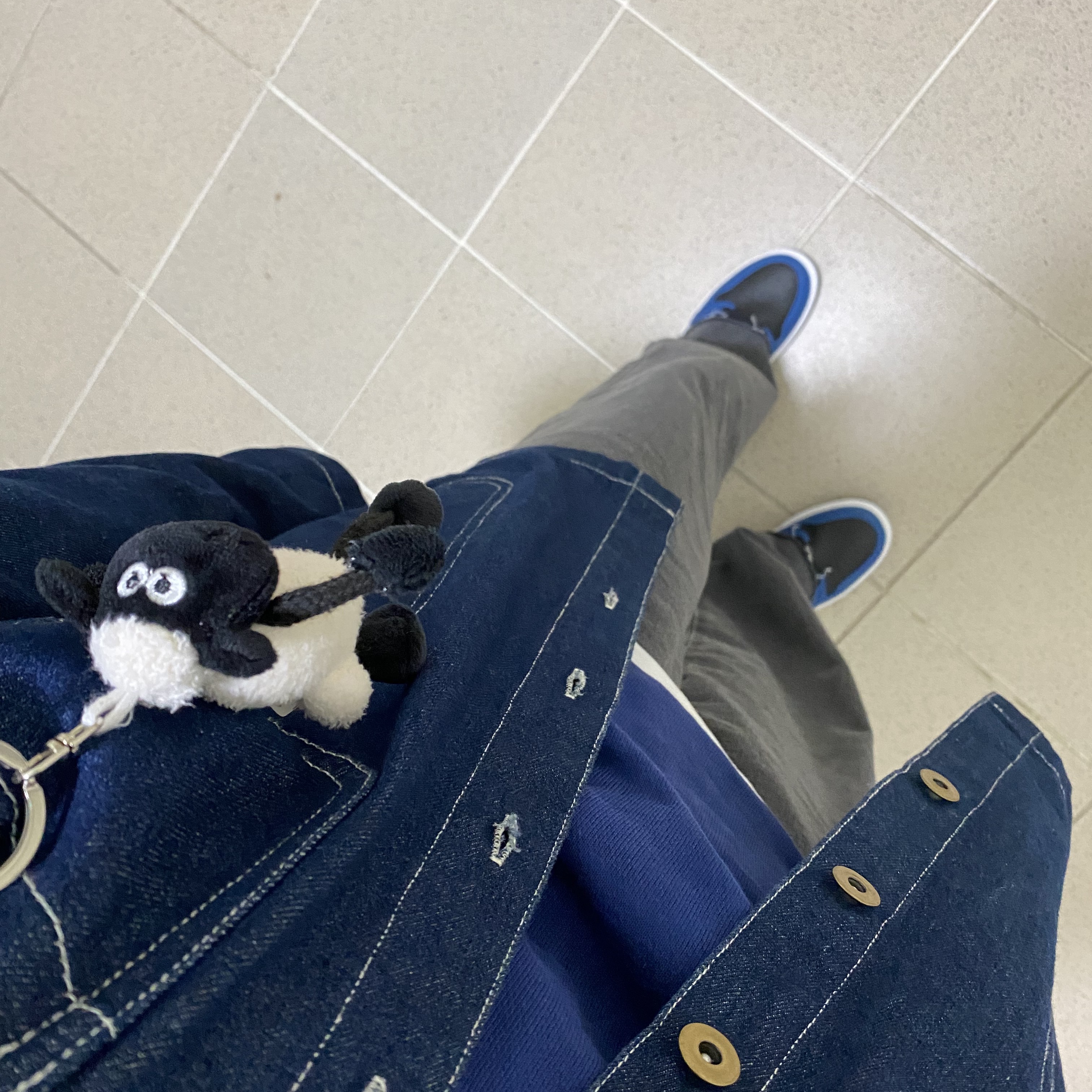 Jordan 1 Retro High OG Dark Marina Blue 착용 스타일