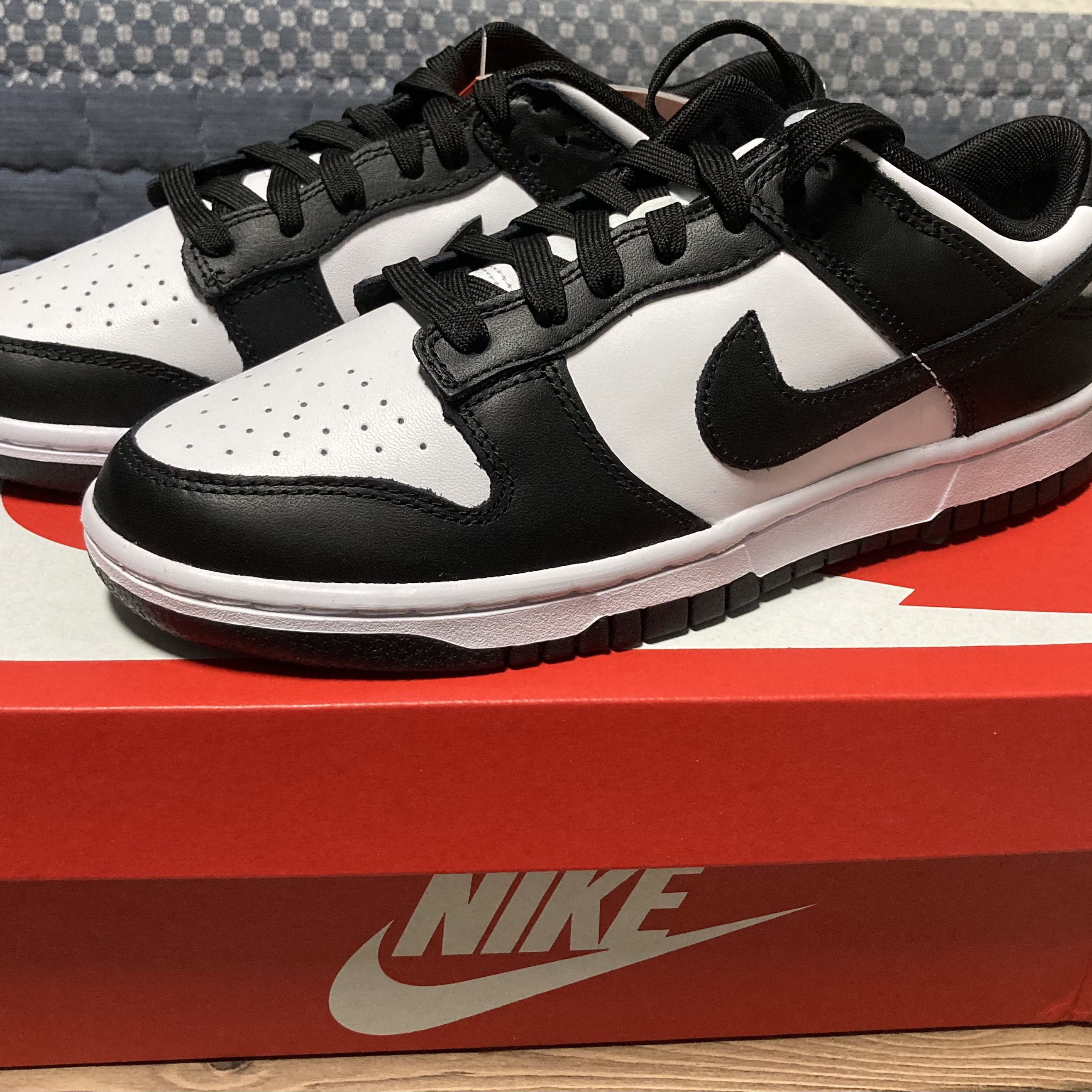 Nike Dunk Low Retro Black, (W) Nike Dunk Low Black 착용 스타일