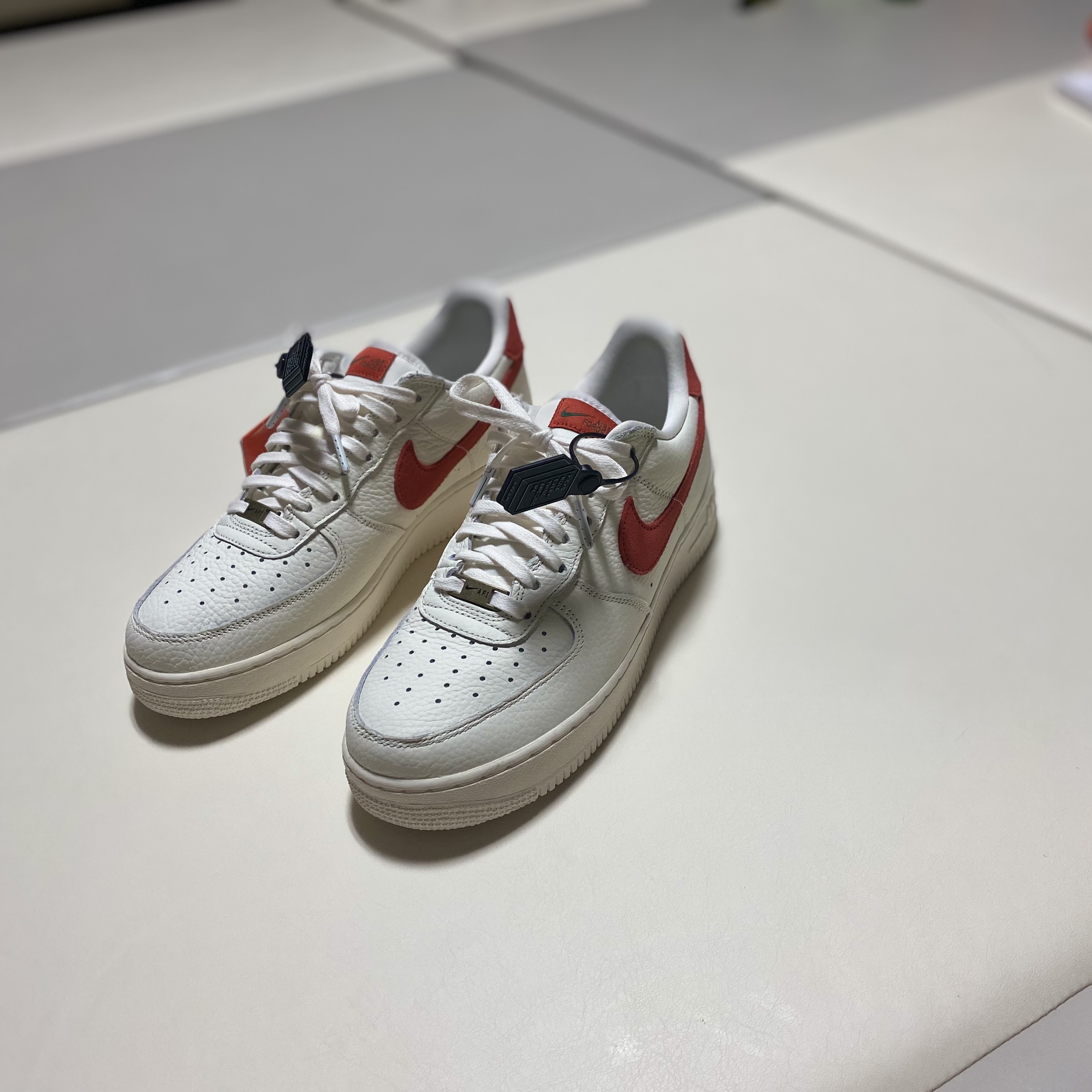 Nike Air Force 1 '07 Craft Mantra Orange 착용 스타일 - 1
