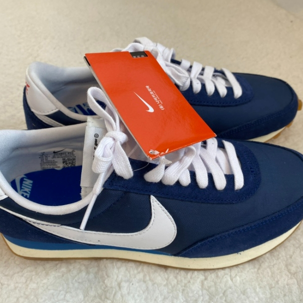 (W) Nike Daybreak Midnight Navy 착용 스타일 - 1