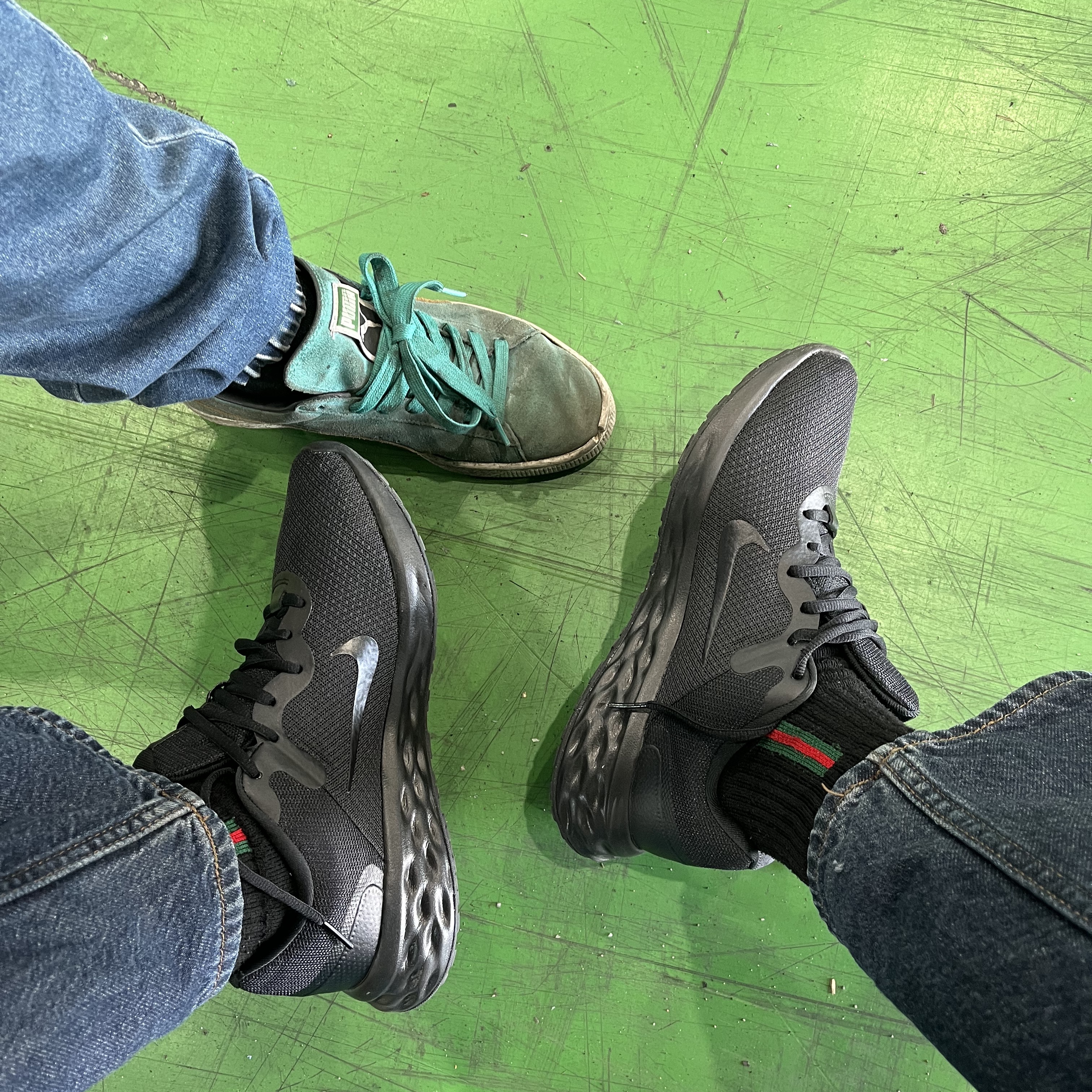 Nike x Off-White Air VaporMax V2 Black 착용 스타일
