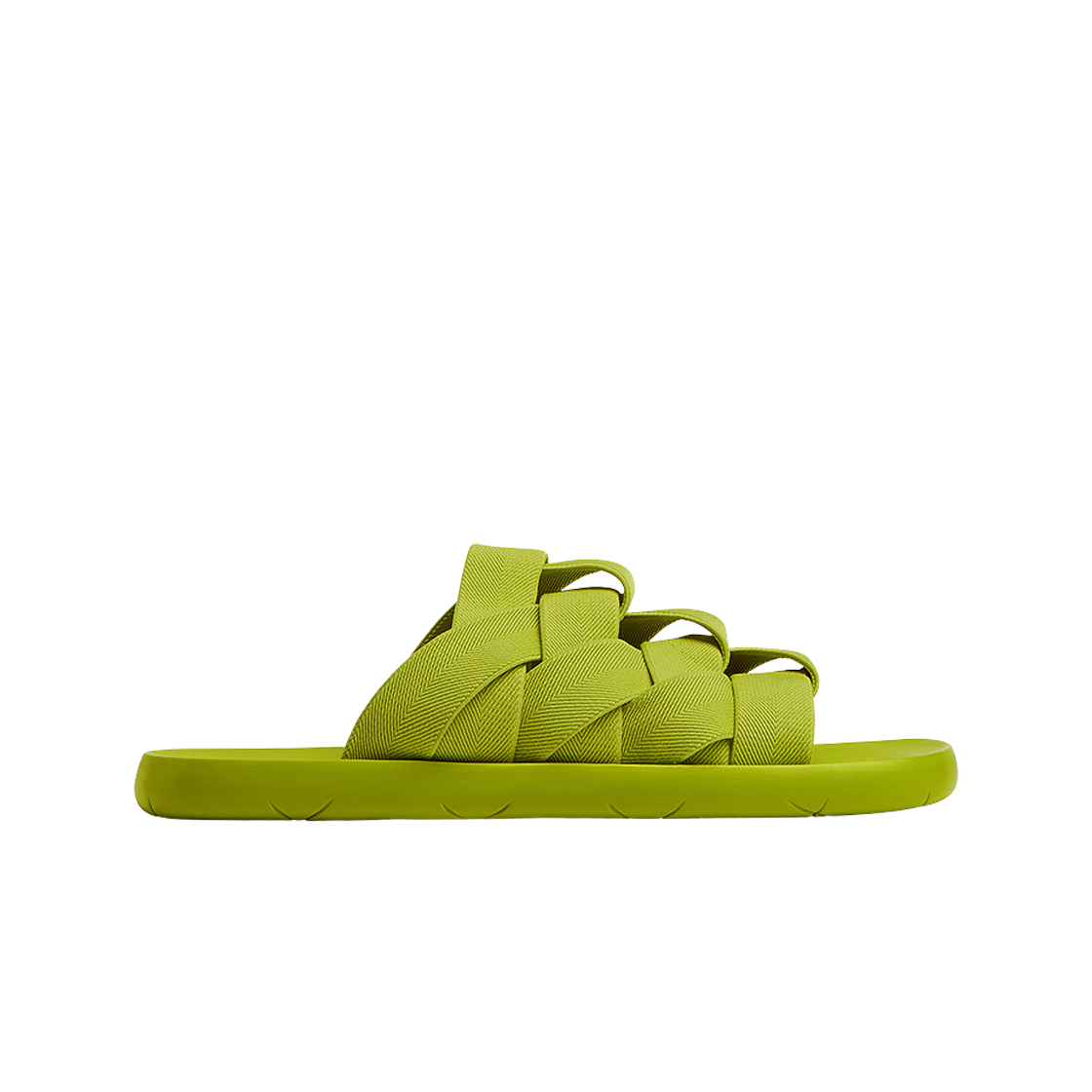 651402V0GV07278 Bottega Veneta Plat Mule Kiwi