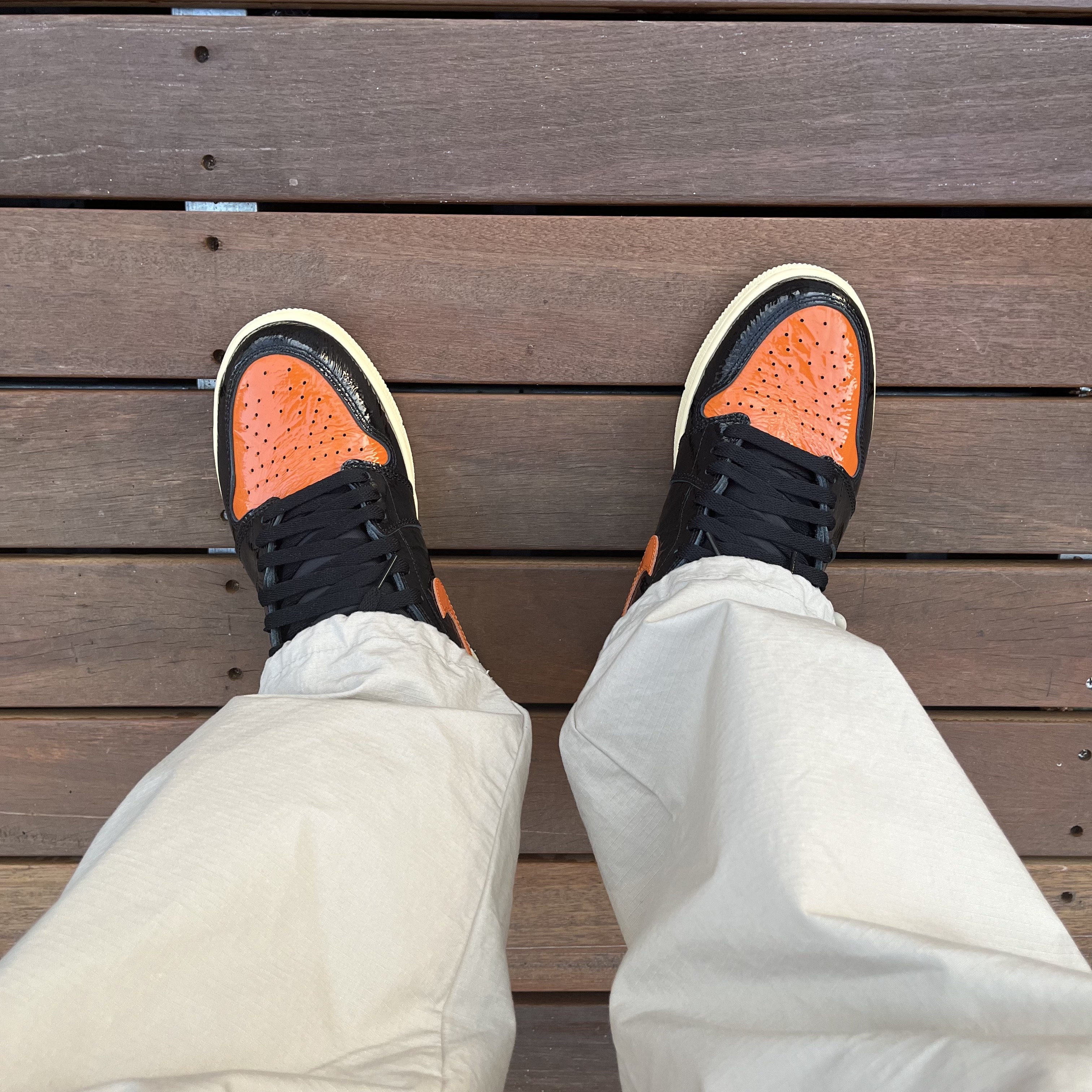 Jordan 1 Retro High Shattered Backboard 3.0 착용 스타일