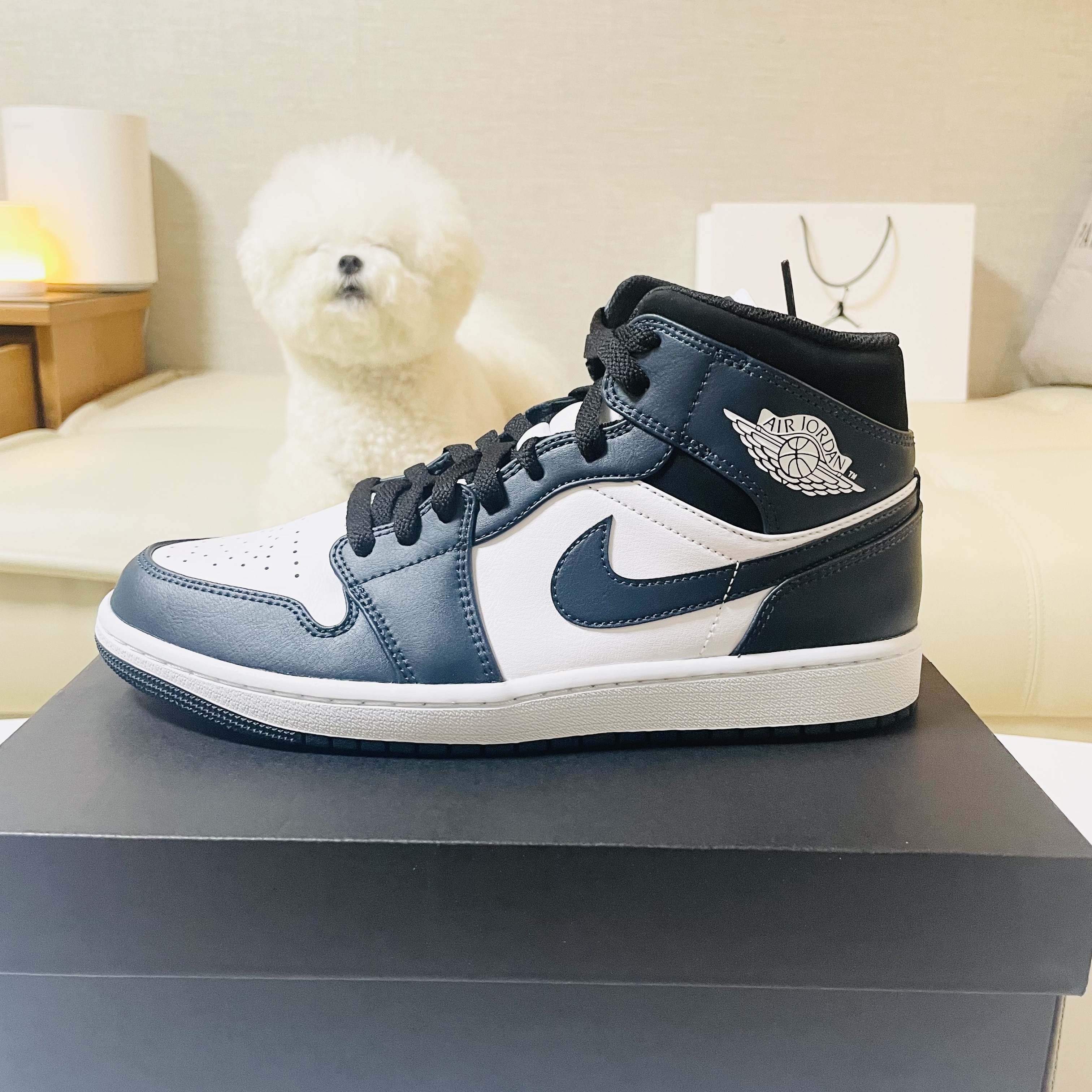 Jordan 1 Mid Dark Teal 착용 스타일