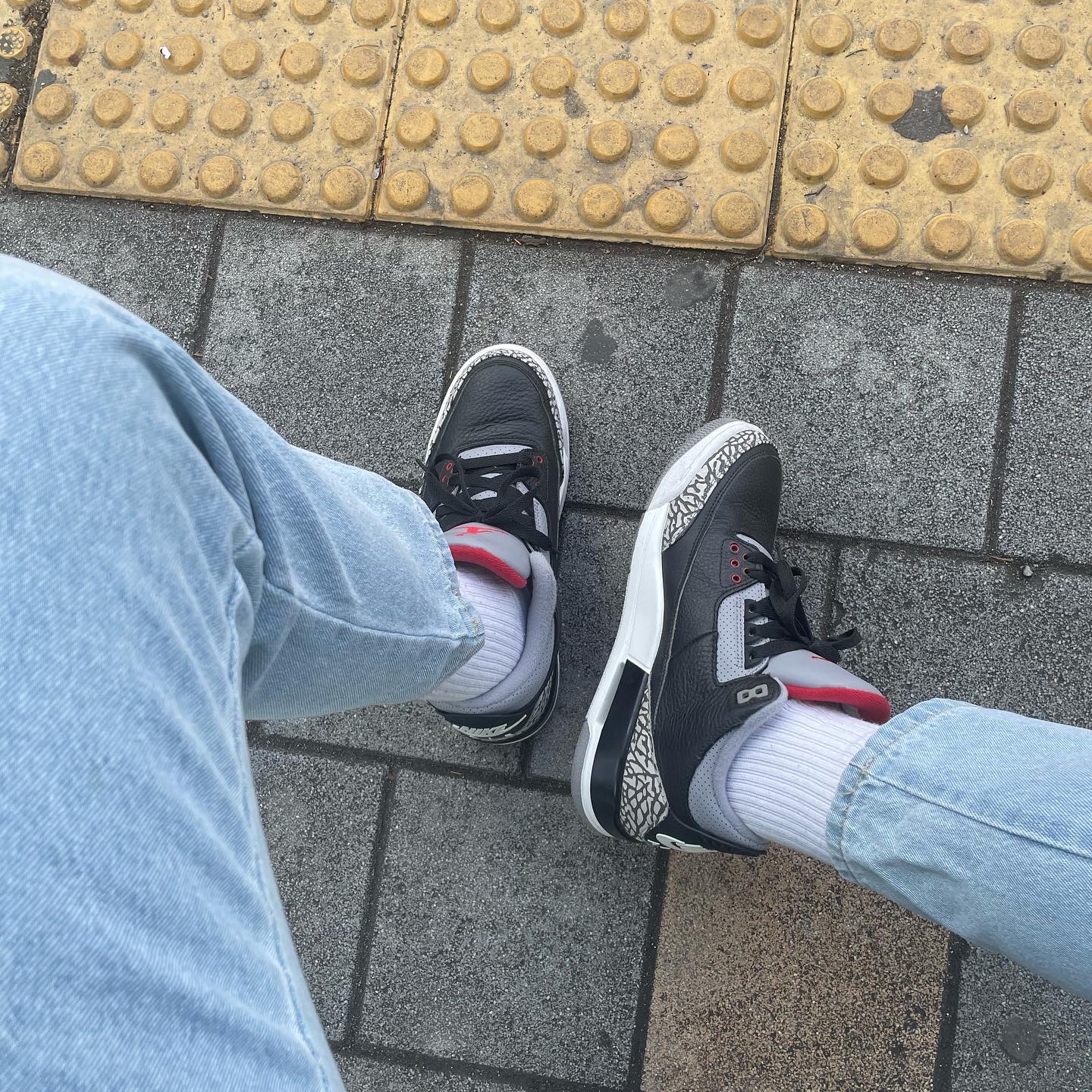 Jordan 3 Retro OG Black Cement 2018 착용 스타일