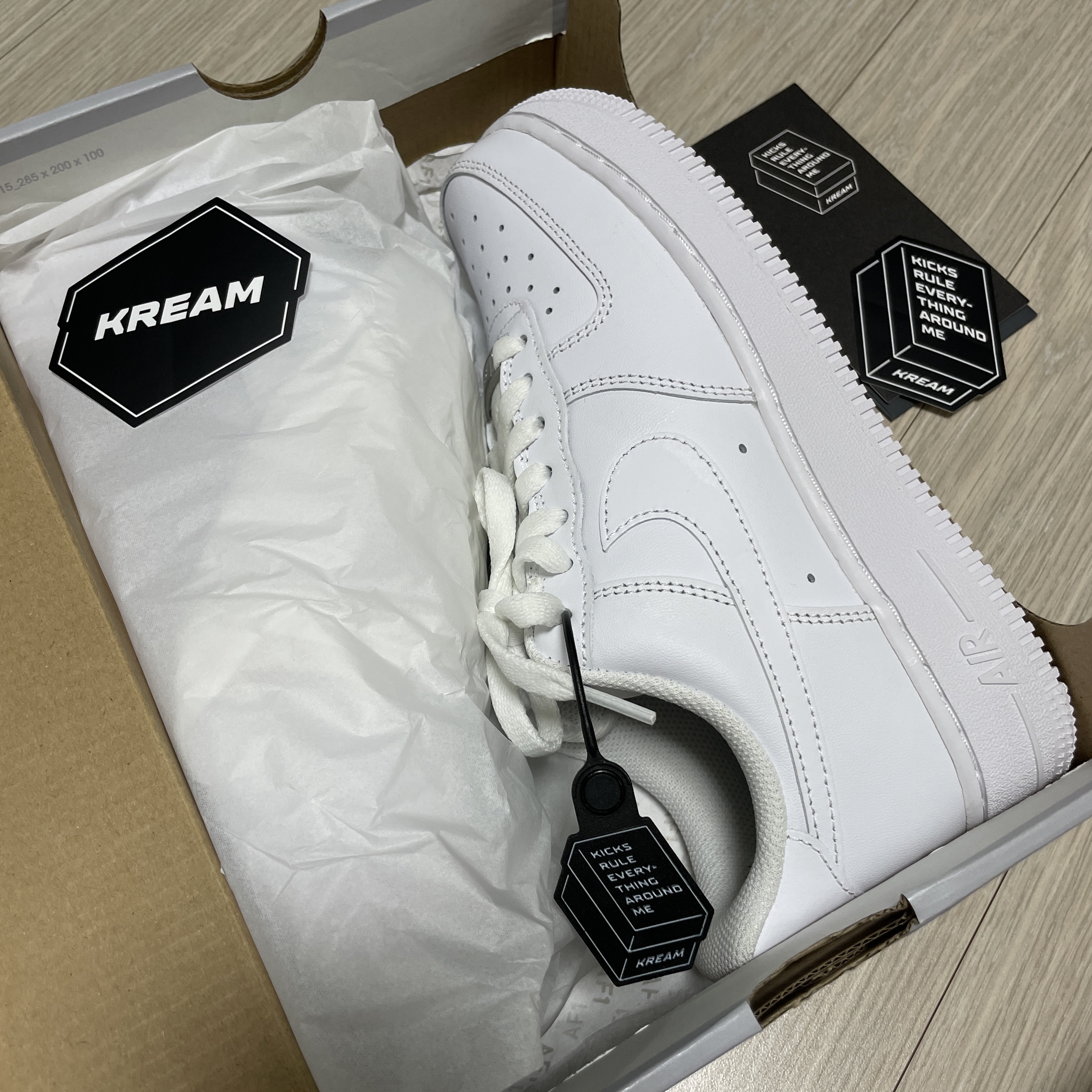 Nike Air Force 1 '07 Low White 착용 스타일