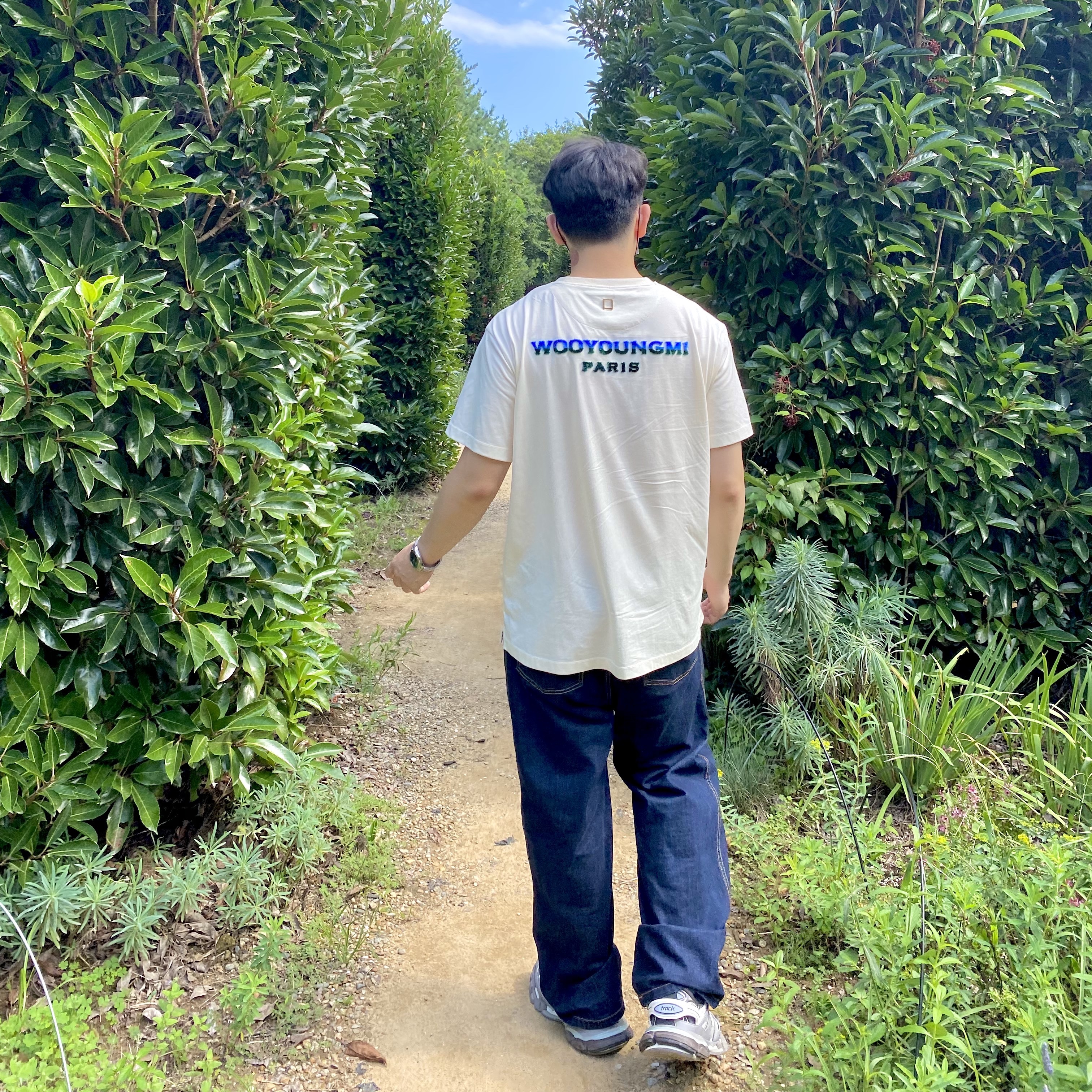 Balenciaga Track Sneakers Grey White 2019 착용 스타일