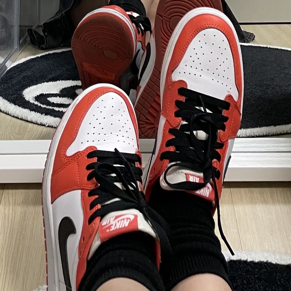 Jordan 1 Low OG Starfish, (W) Jordan 1 Low OG Starfish 착용 스타일 - 2