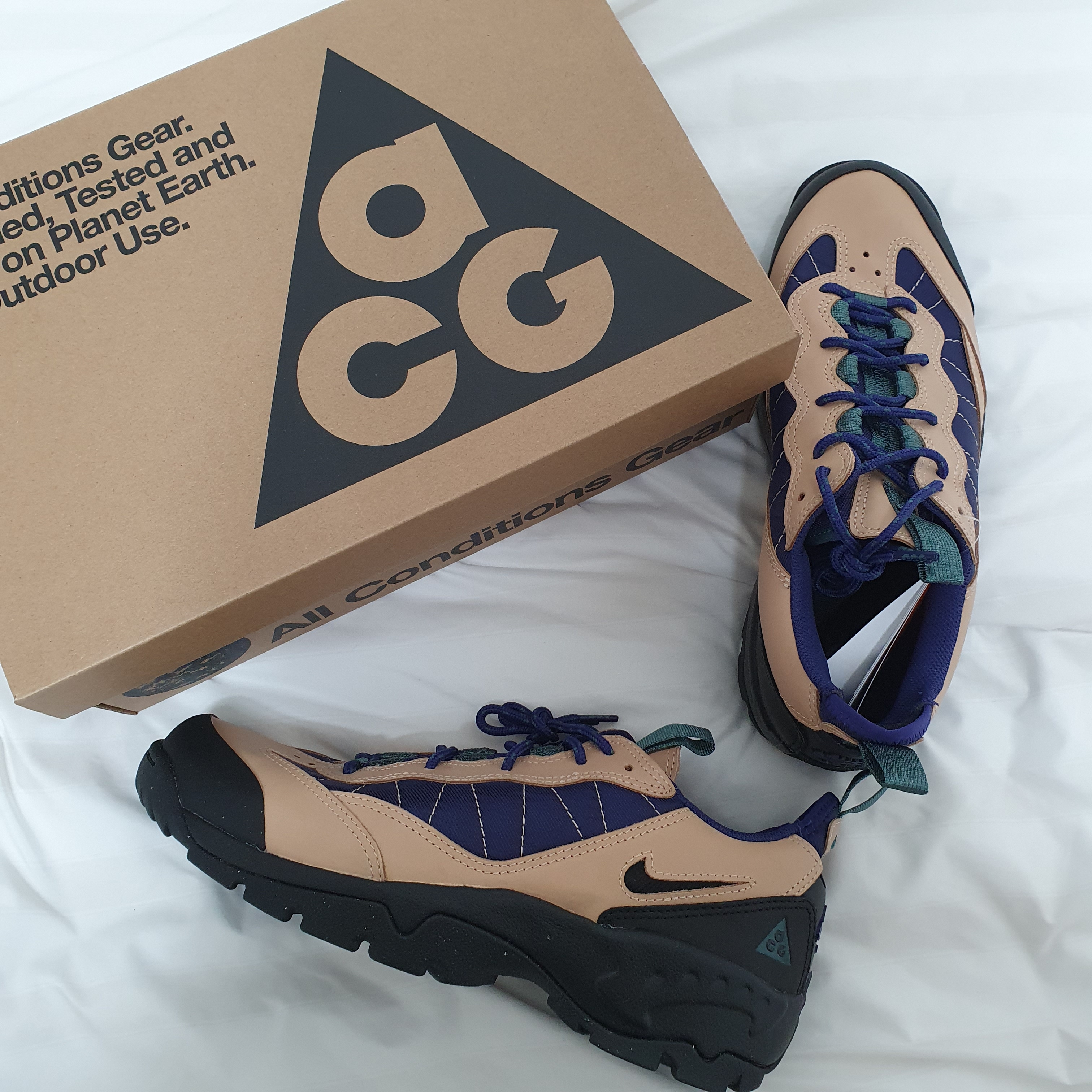 Nike ACG Air Mada Vachetta Tan 착용 스타일