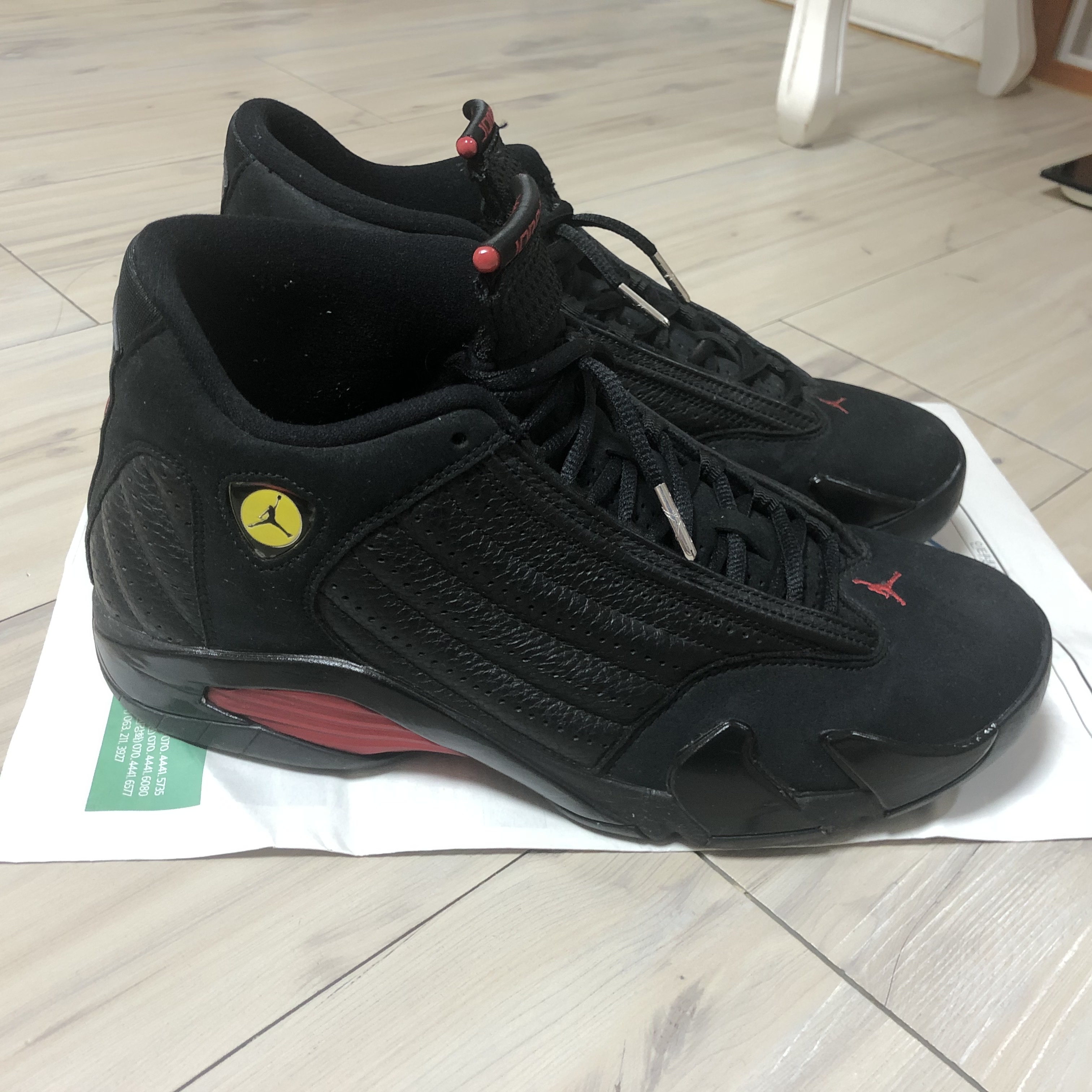 Jordan 14 Retro Last Shot 2018 착용 스타일