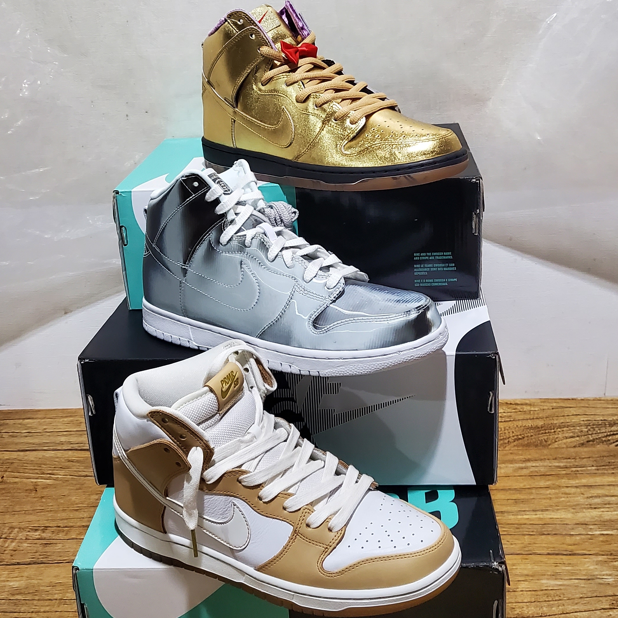 Nike x Premier SB Dunk High Win Some Lose Some (Regular Box), Nike x Clot Dunk High Flux 착용 스타일