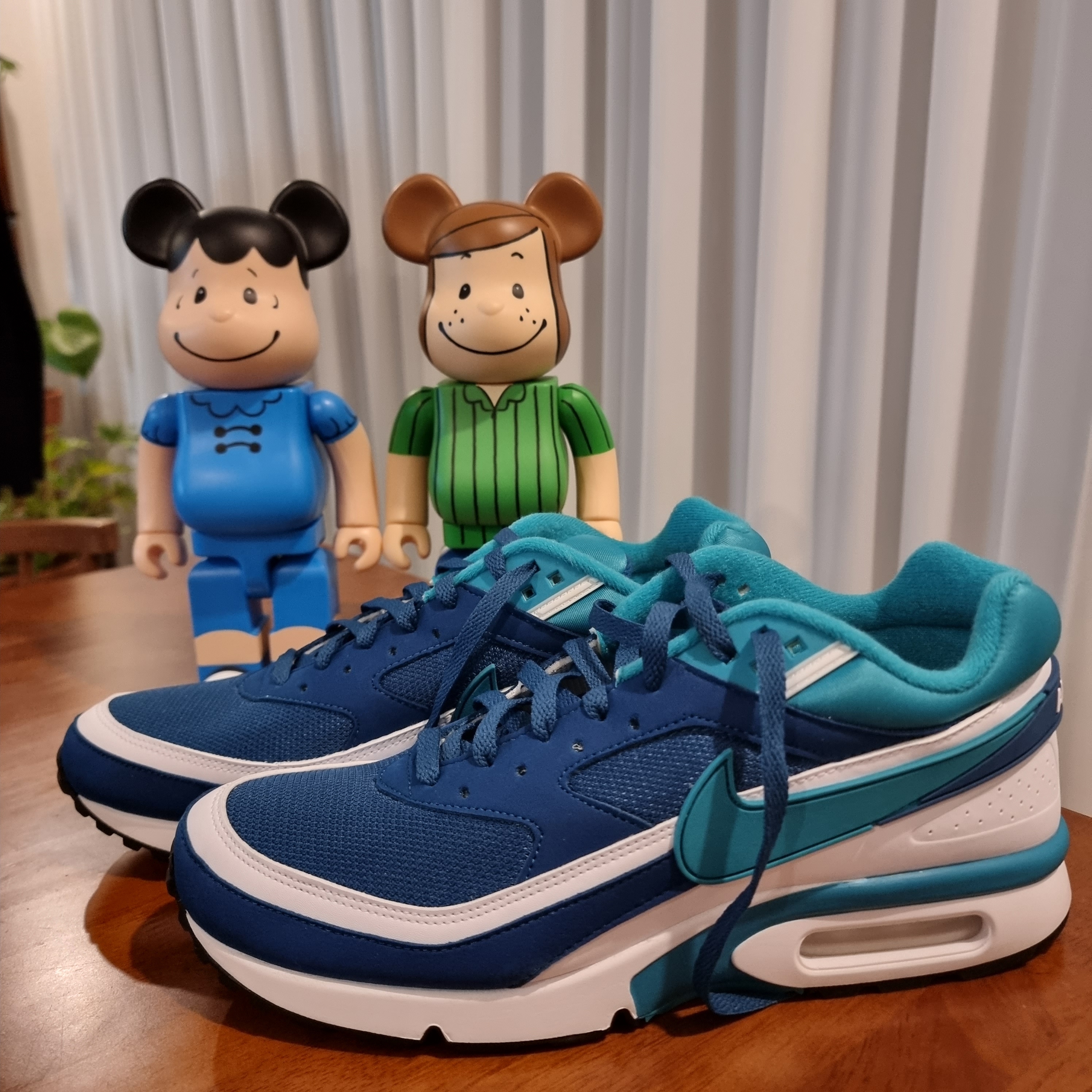 Nike Air Max BW OG Marina, Bearbrick Peanuts Lucy 400% 착용 스타일 - 2