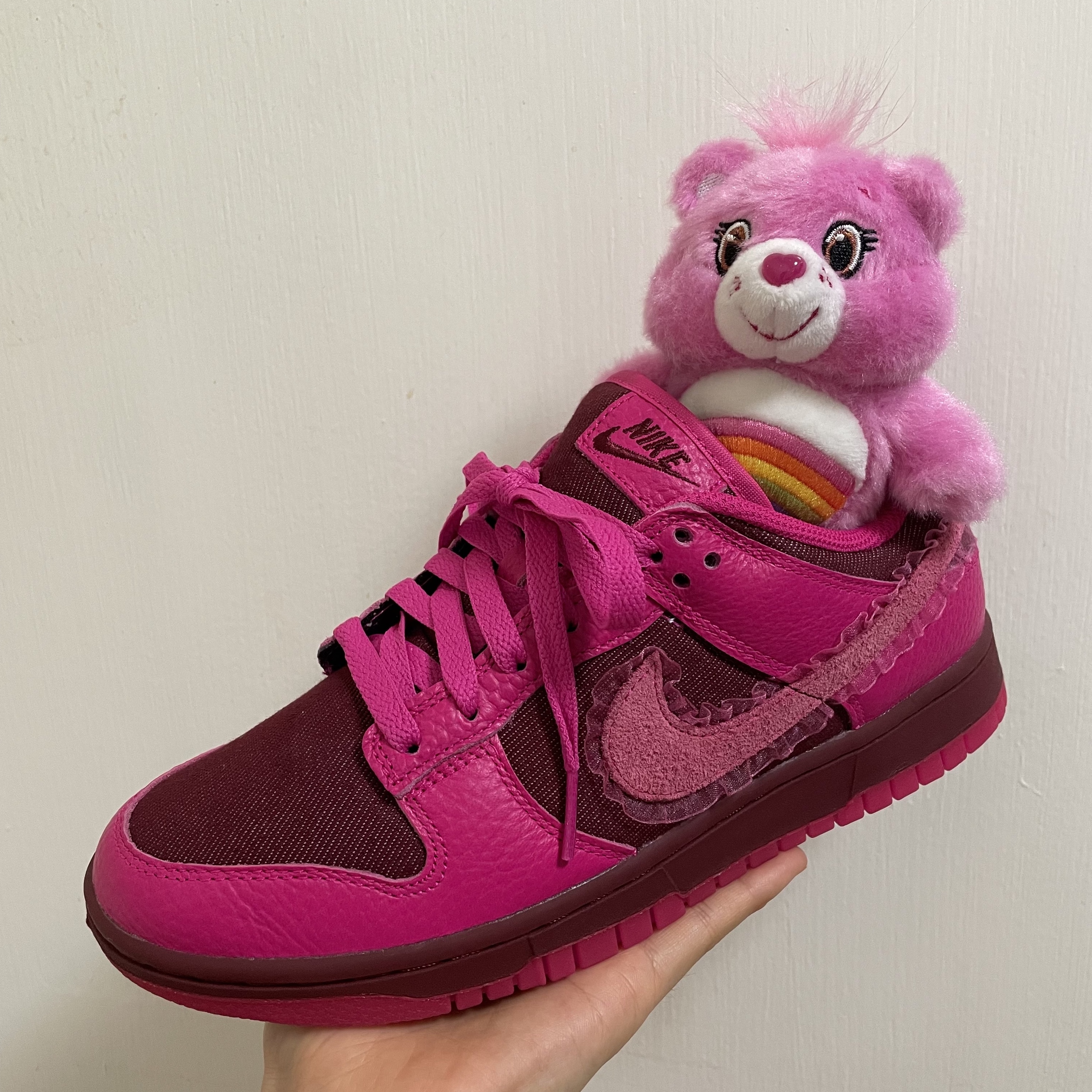 (W) Nike Dunk Low Prime Pink 착용 스타일