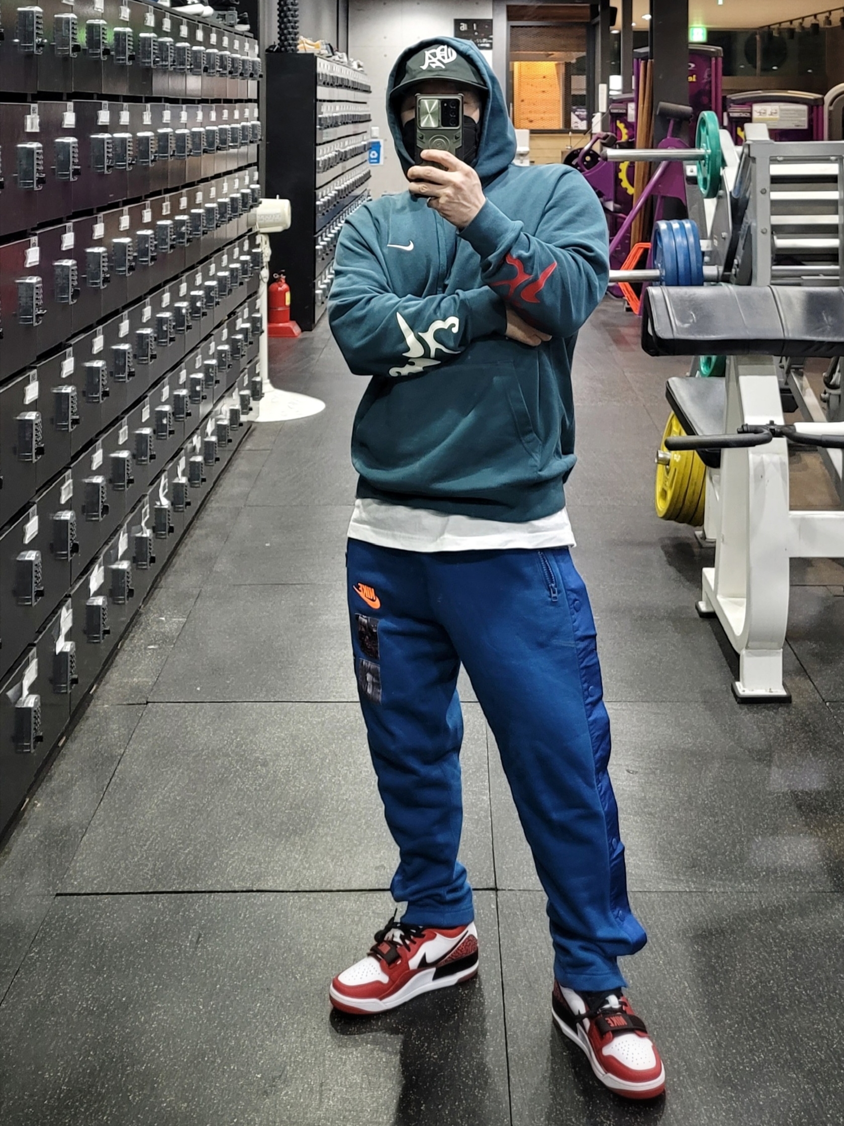 Jordan Legacy 312 Low Chicago 2022 착용 스타일