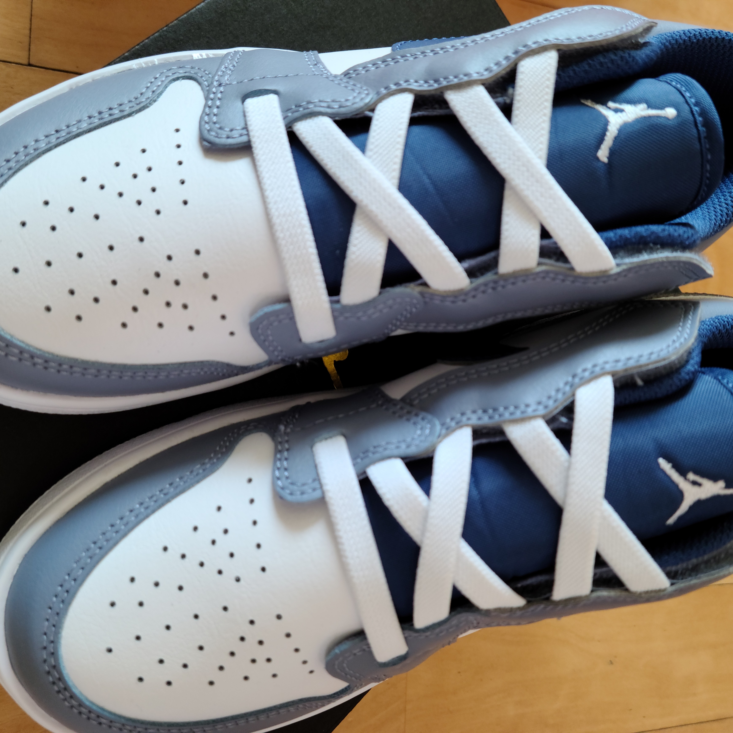 (PS) Jordan 1 Low Alt Ashen Slate and Mystic Navy 착용 스타일 - 2