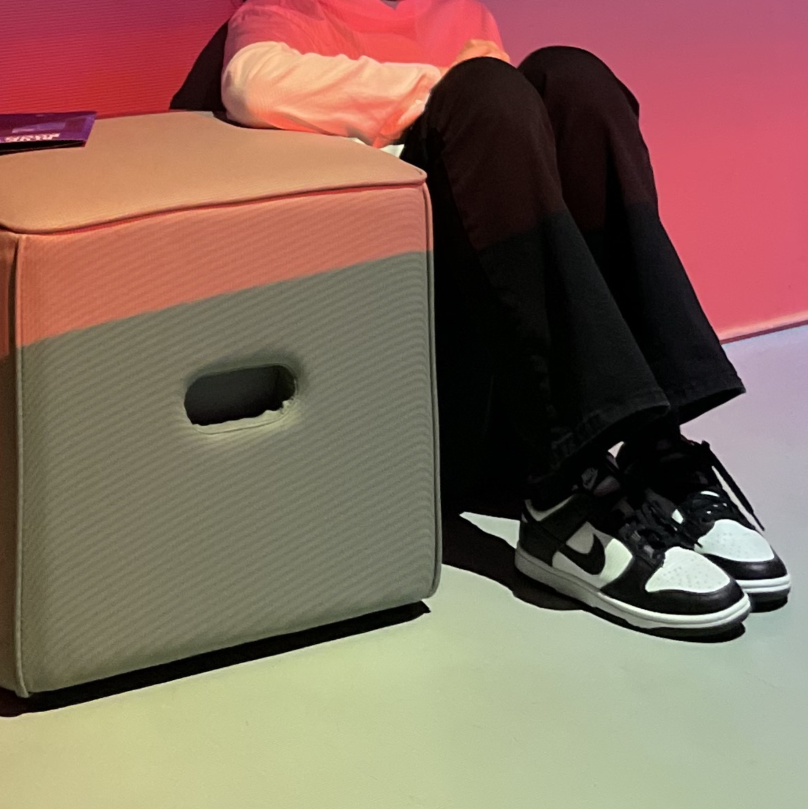 (GS) Nike Dunk Low Black 착용 스타일