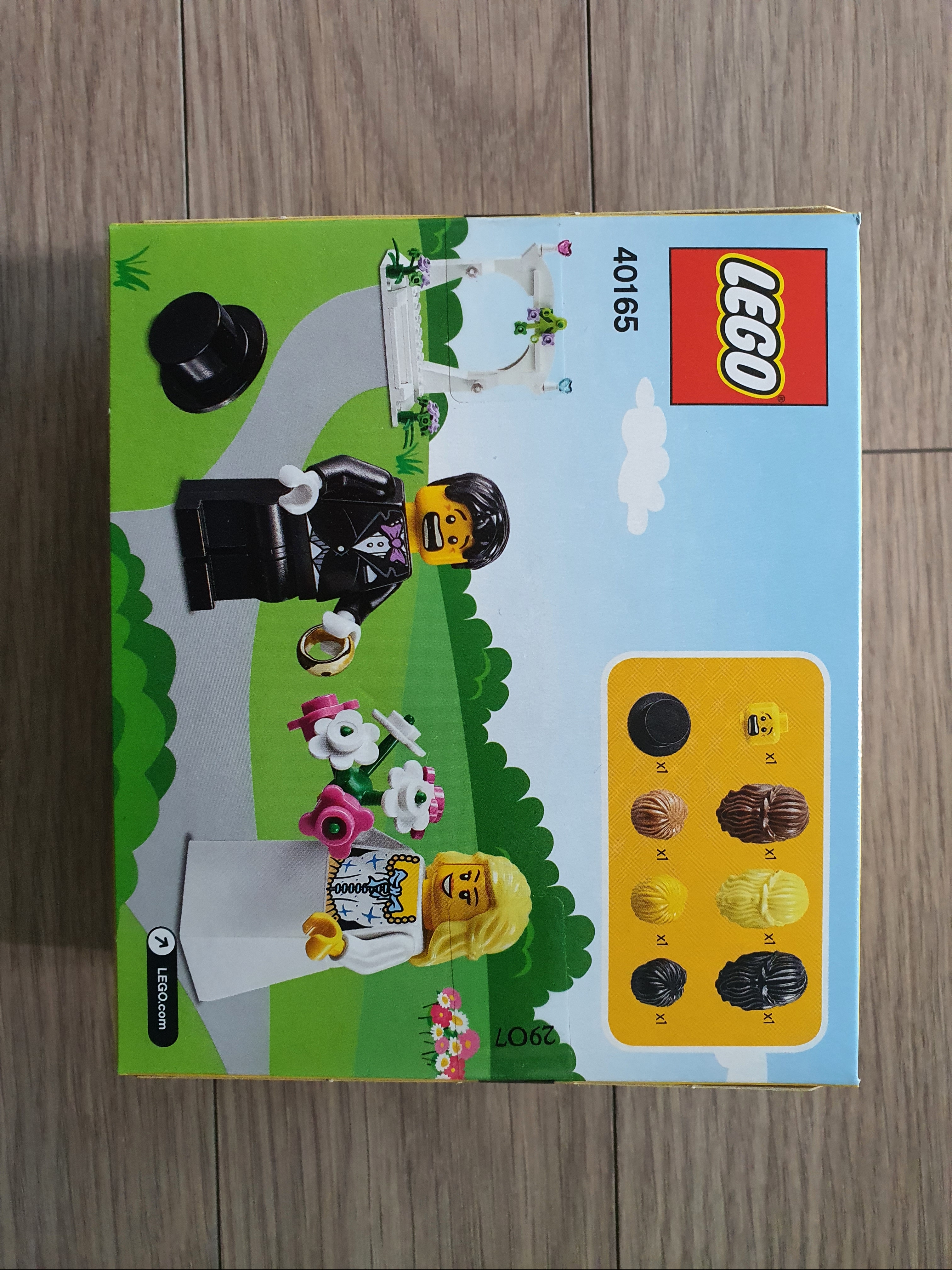 Lego Wedding Favour Set 2016 착용 스타일 - 2