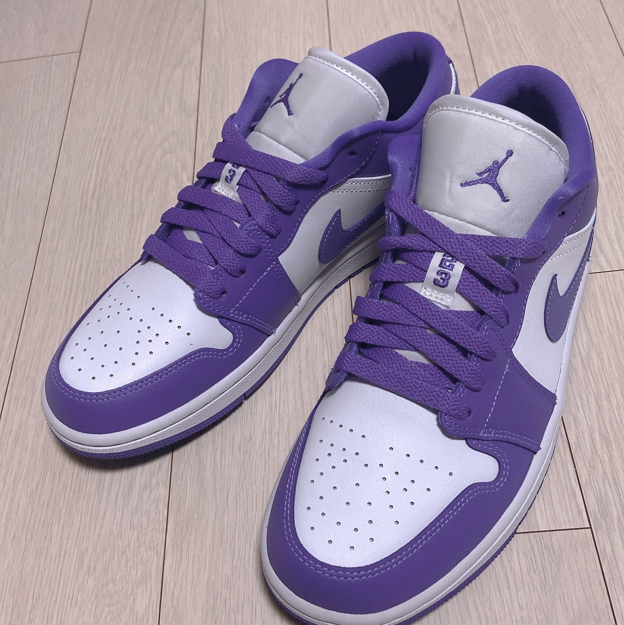(W) Jordan 1 Low Psychic Purple 착용 스타일
