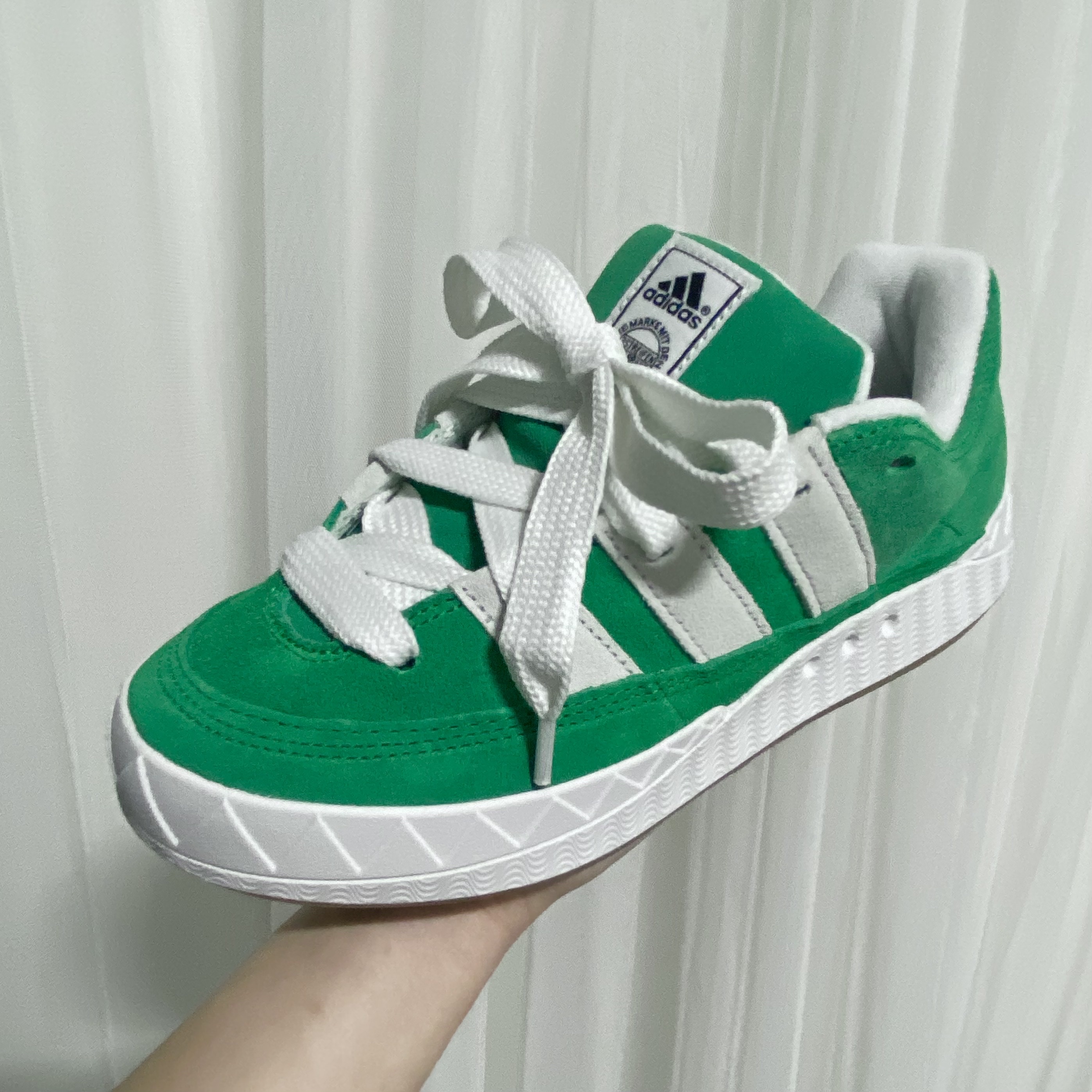 Adidas Adimatic Green 착용 스타일