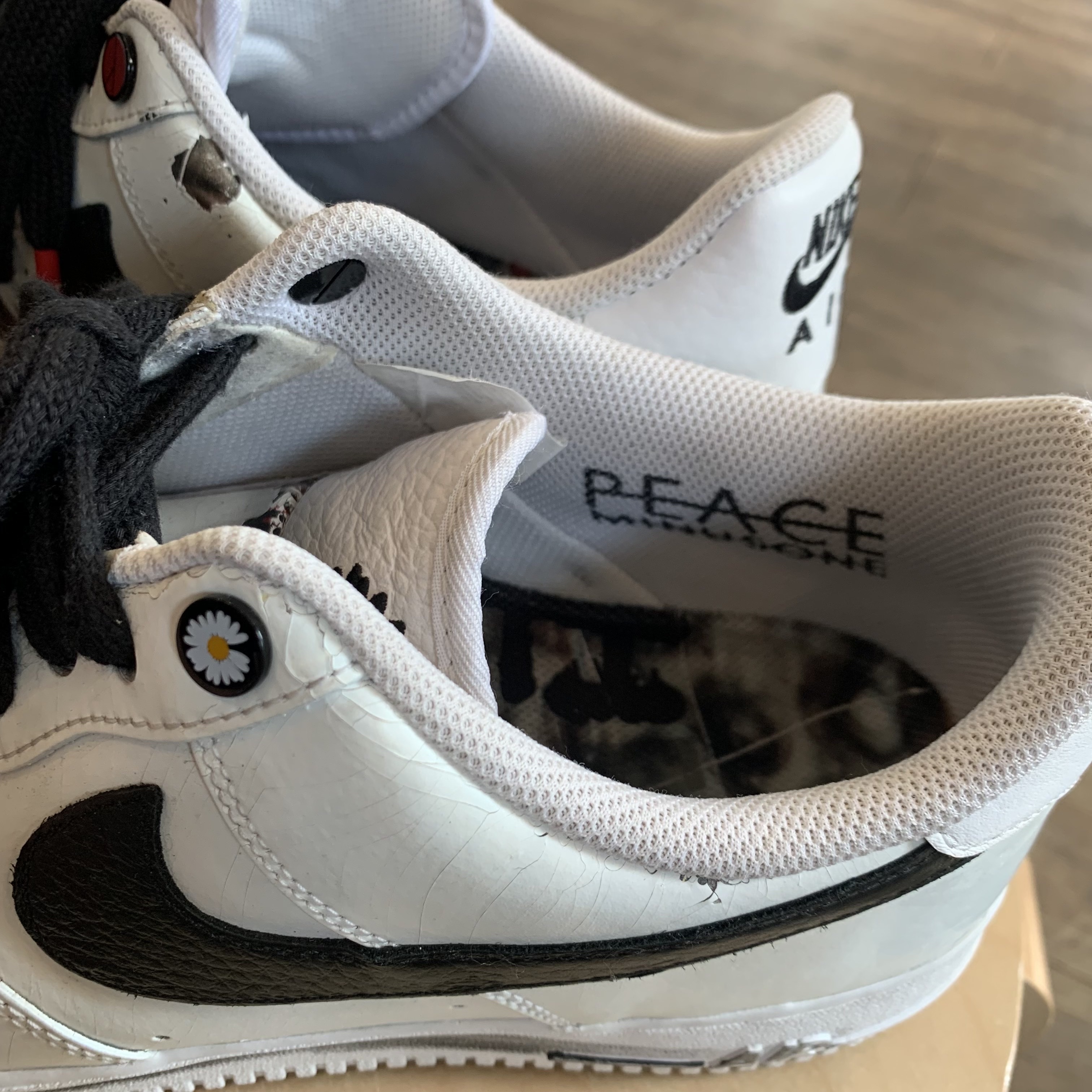 Nike x Peaceminusone Air Force 1 Low Para-Noise 2.0 착용 스타일 - 1