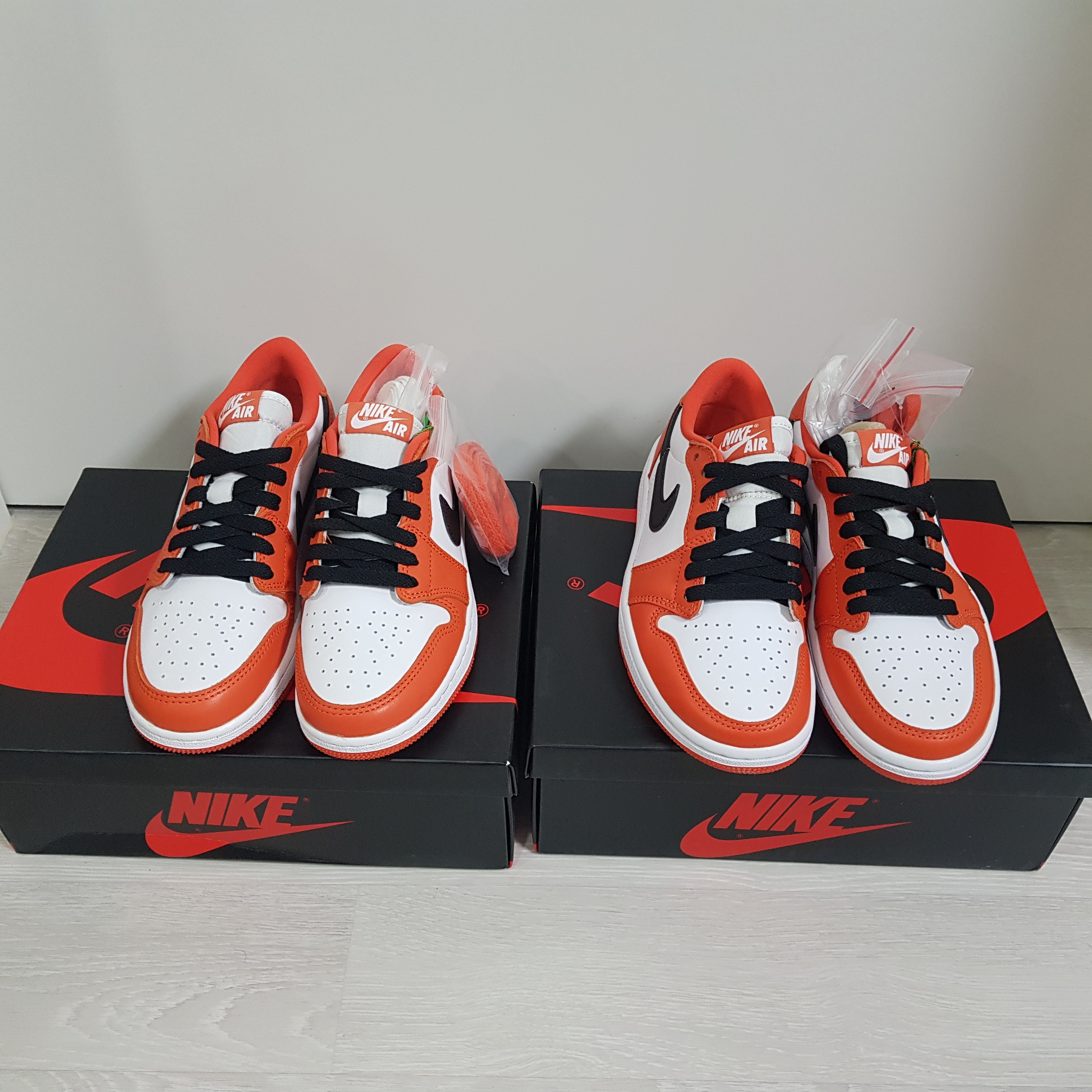 (W) Jordan 1 Low OG Starfish, (GS) Jordan 1 Low OG Starfish 착용 스타일 - 2