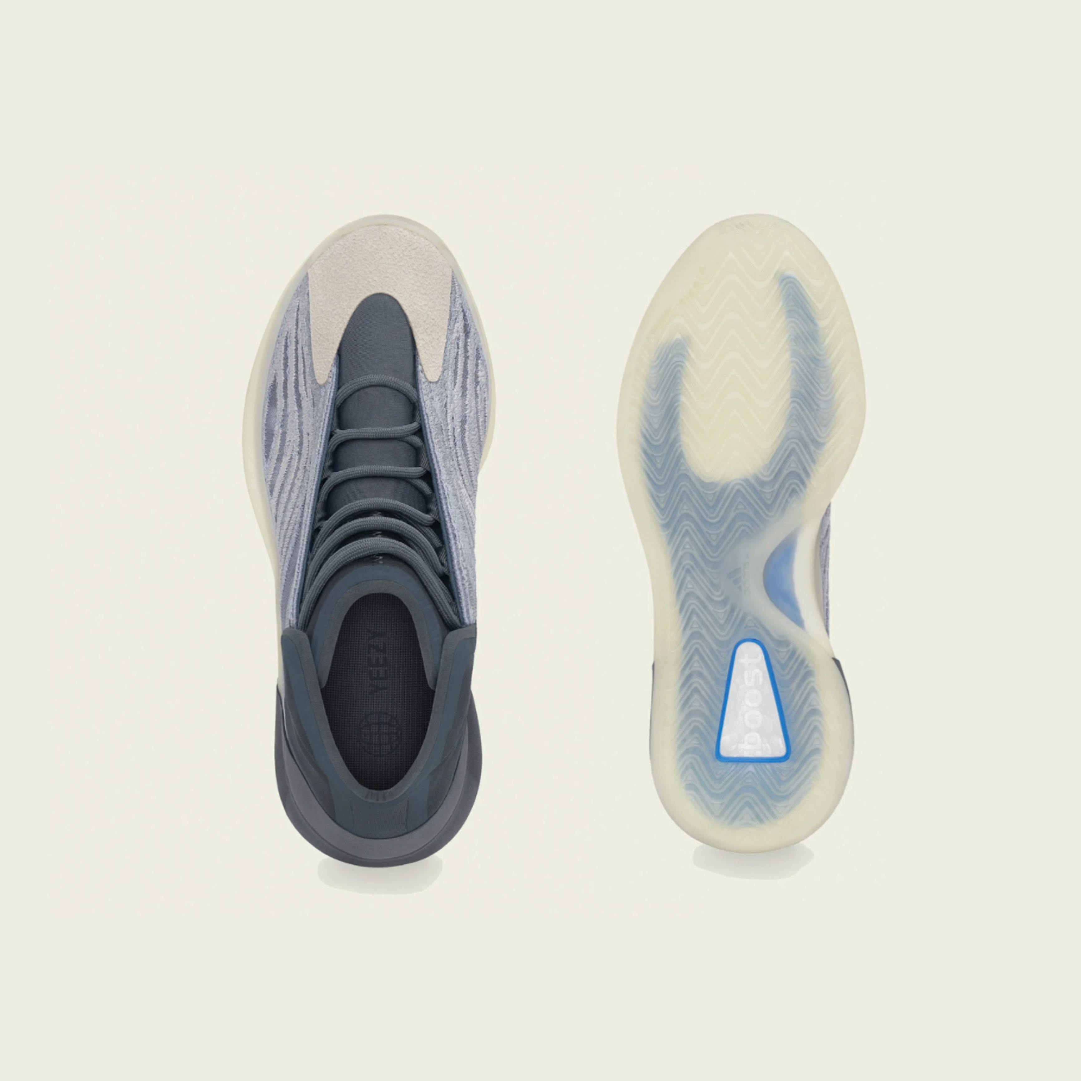 Adidas Yeezy QNTM Mono Carbon 착용 스타일 - 3