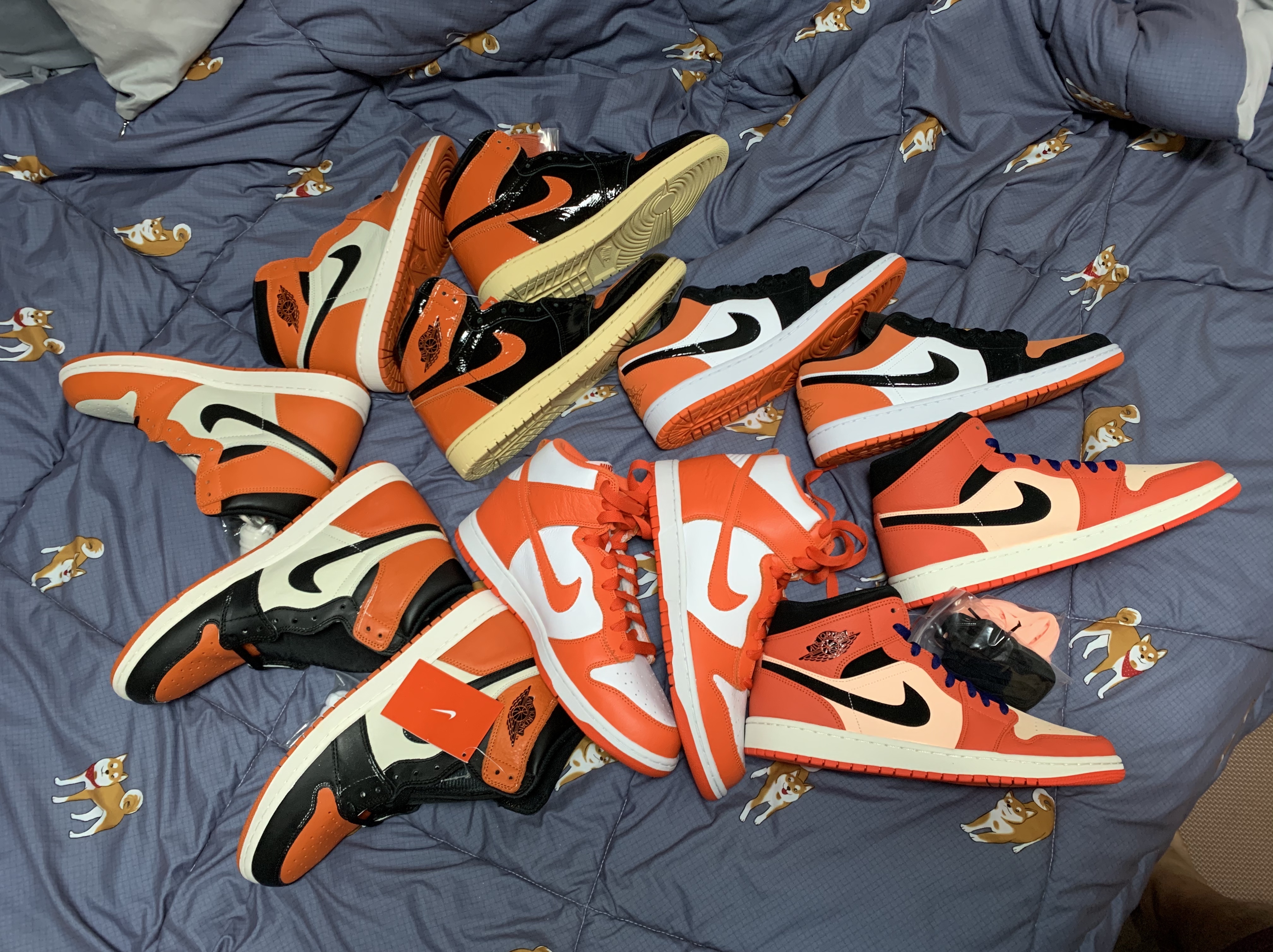 Jordan 1 Retro Shattered Backboard, Jordan 1 Low Shattered Backboard 착용 스타일