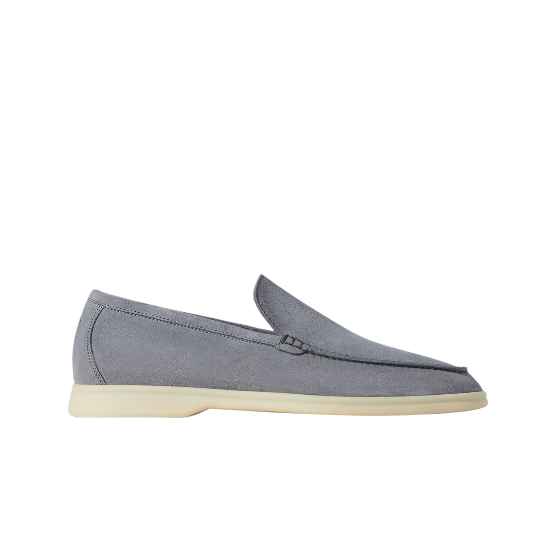 로로 피아나 썸머 워크 스웨이드 카프스킨 걸 그레이(Loro Piana Summer Walk Suede Calfskin Gull Grey)