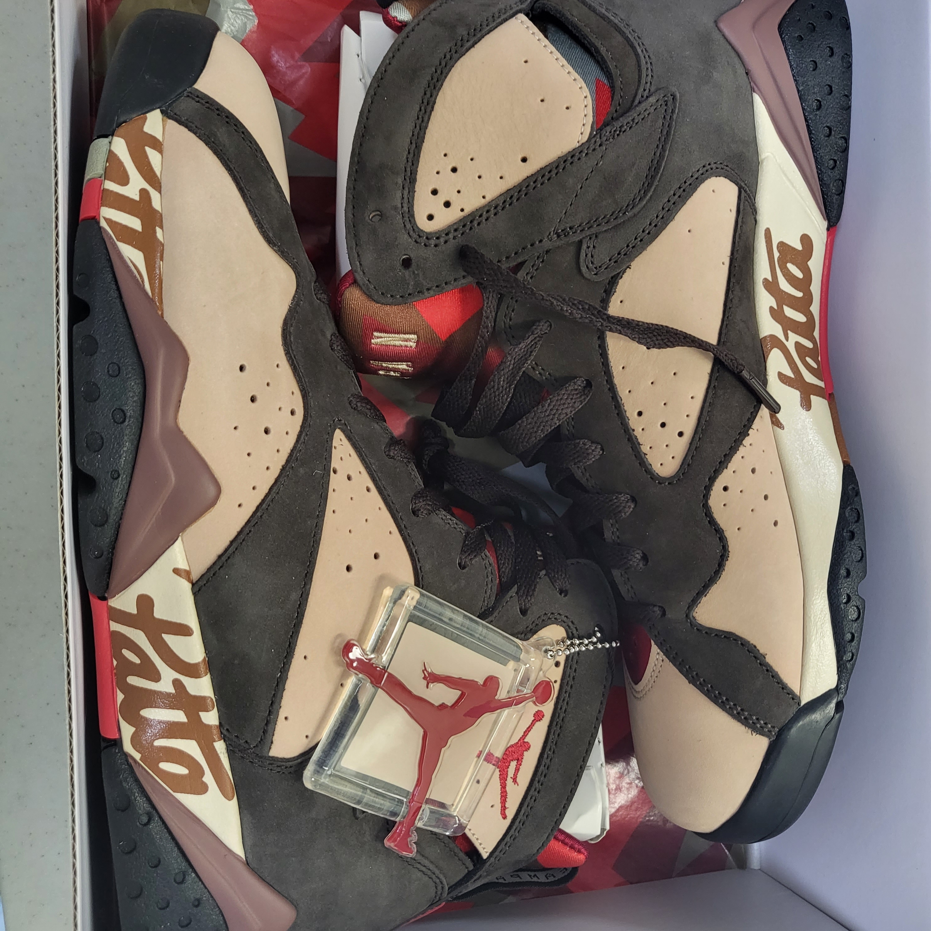 Jordan 7 x Patta Retro Shimmer 착용 스타일