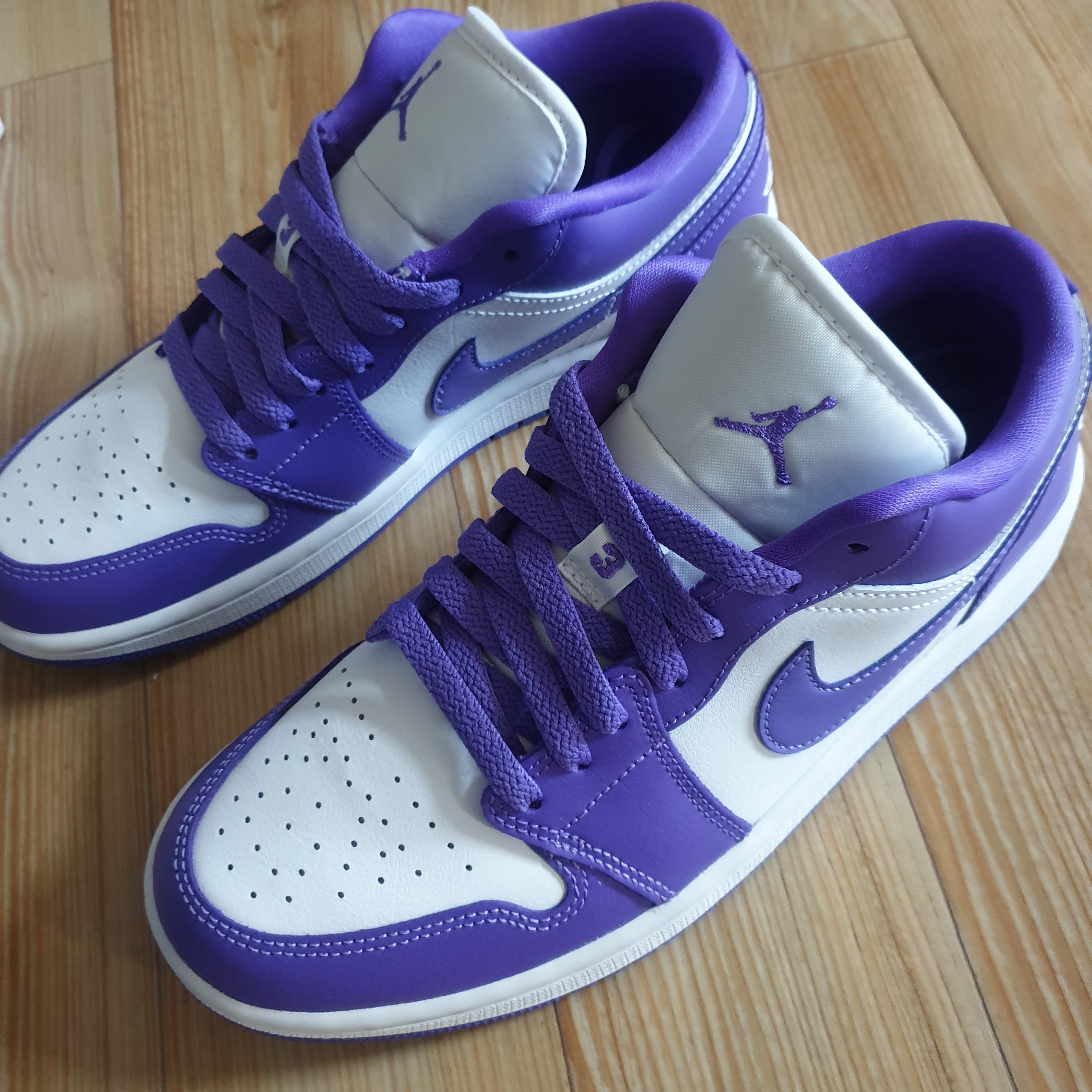 (W) Jordan 1 Low Psychic Purple 착용 스타일