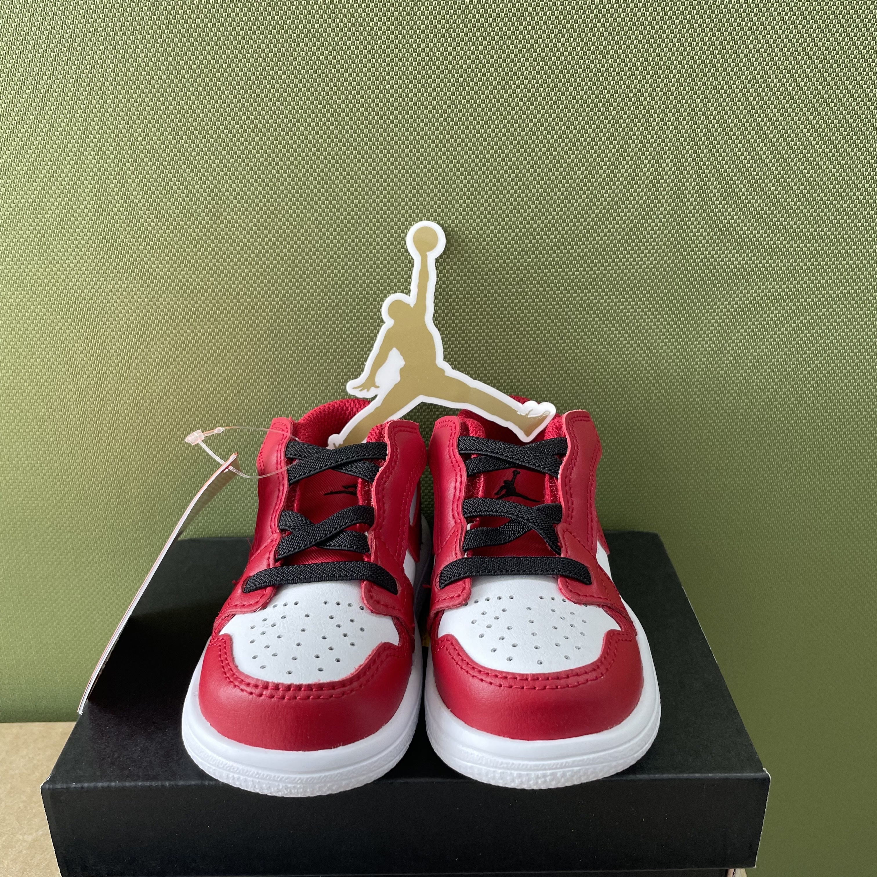 (TD) Jordan 1 Low Alt White Gym Red Black 착용 스타일 - 3