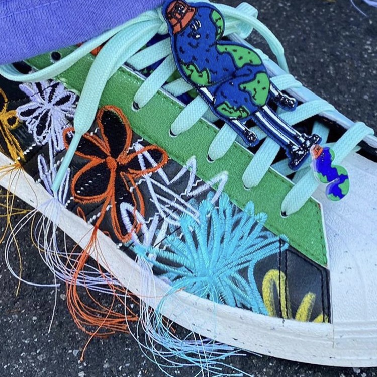 Adidas x Sean Wotherspoon Superstar Superearth Black, Adidas x Sean Wotherspoon Superstar Superearth 착용 스타일
