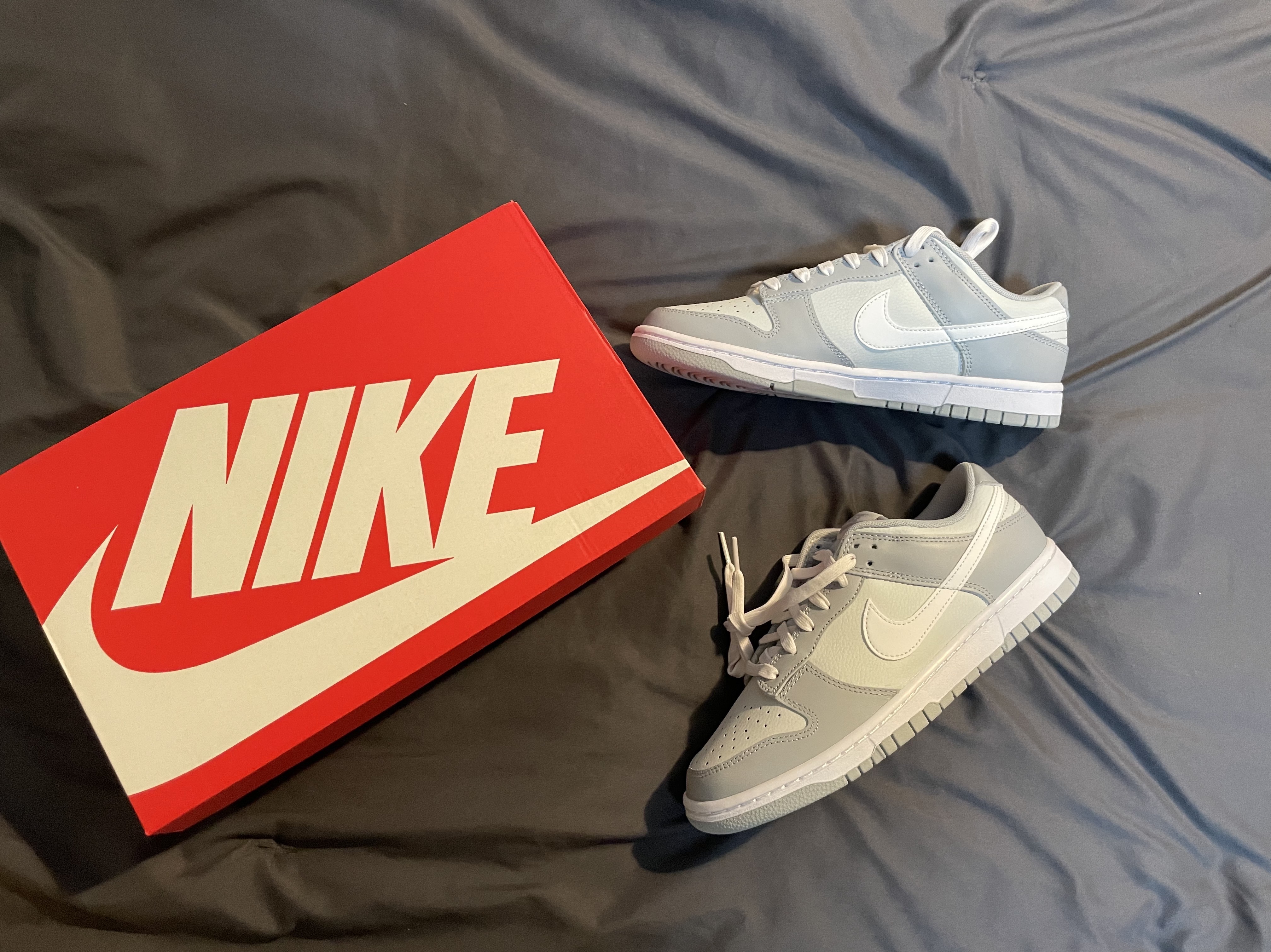 Nike Dunk Low Retro Wolf Grey 착용 스타일