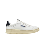 Autry Dallas Low Leather Sneakers White Blue