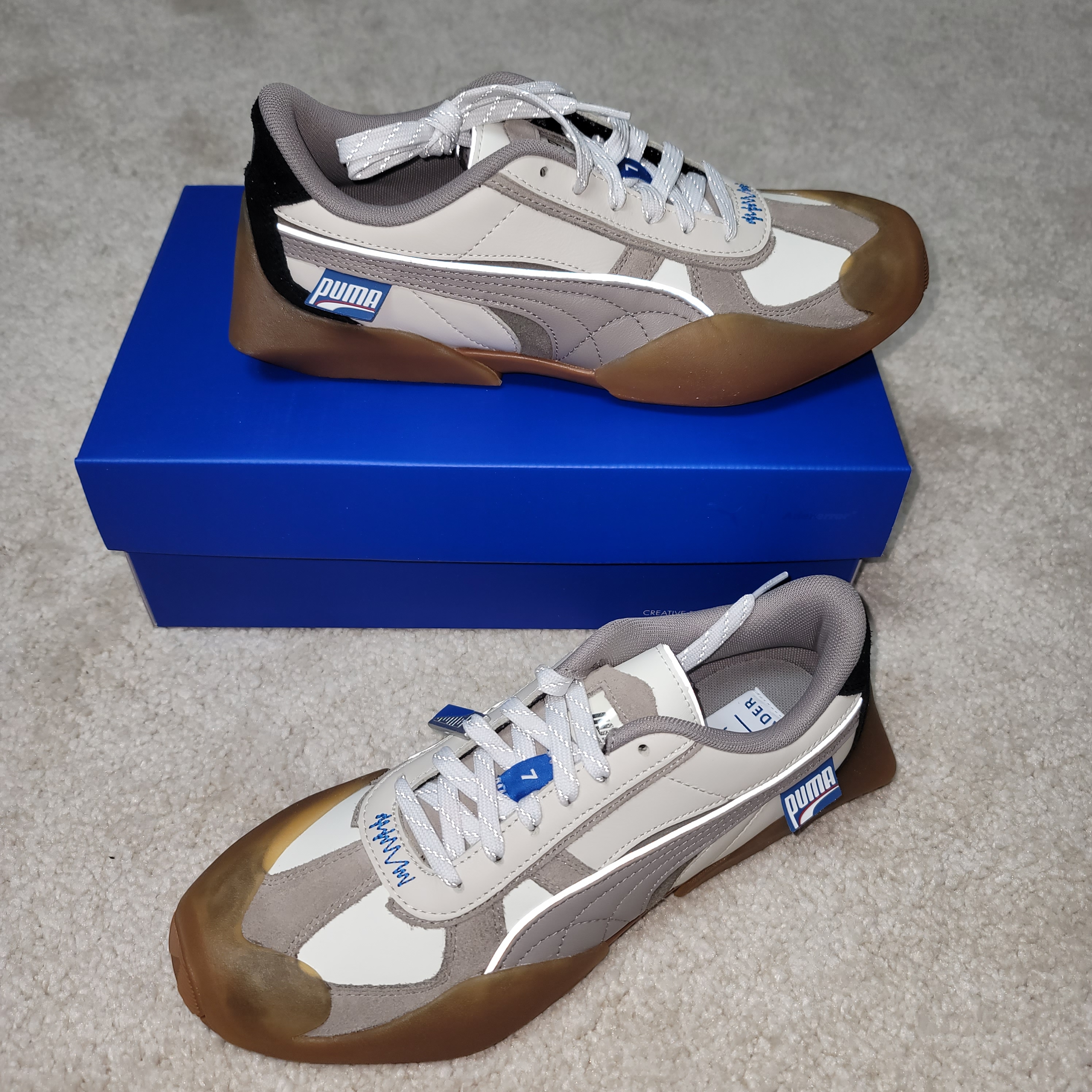 Puma x Ader Error Vaderon White 착용 스타일 - 1
