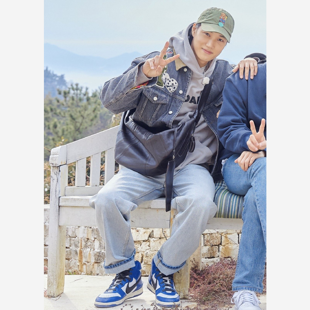 Nike x Ambush Dunk High Deep Royal Blue 착용 스타일 - 2