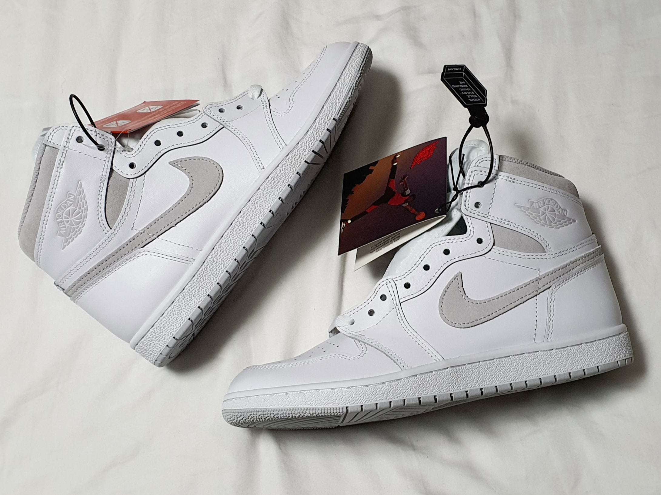 Jordan 1 High 85 Neutral Grey 착용 스타일 - 1