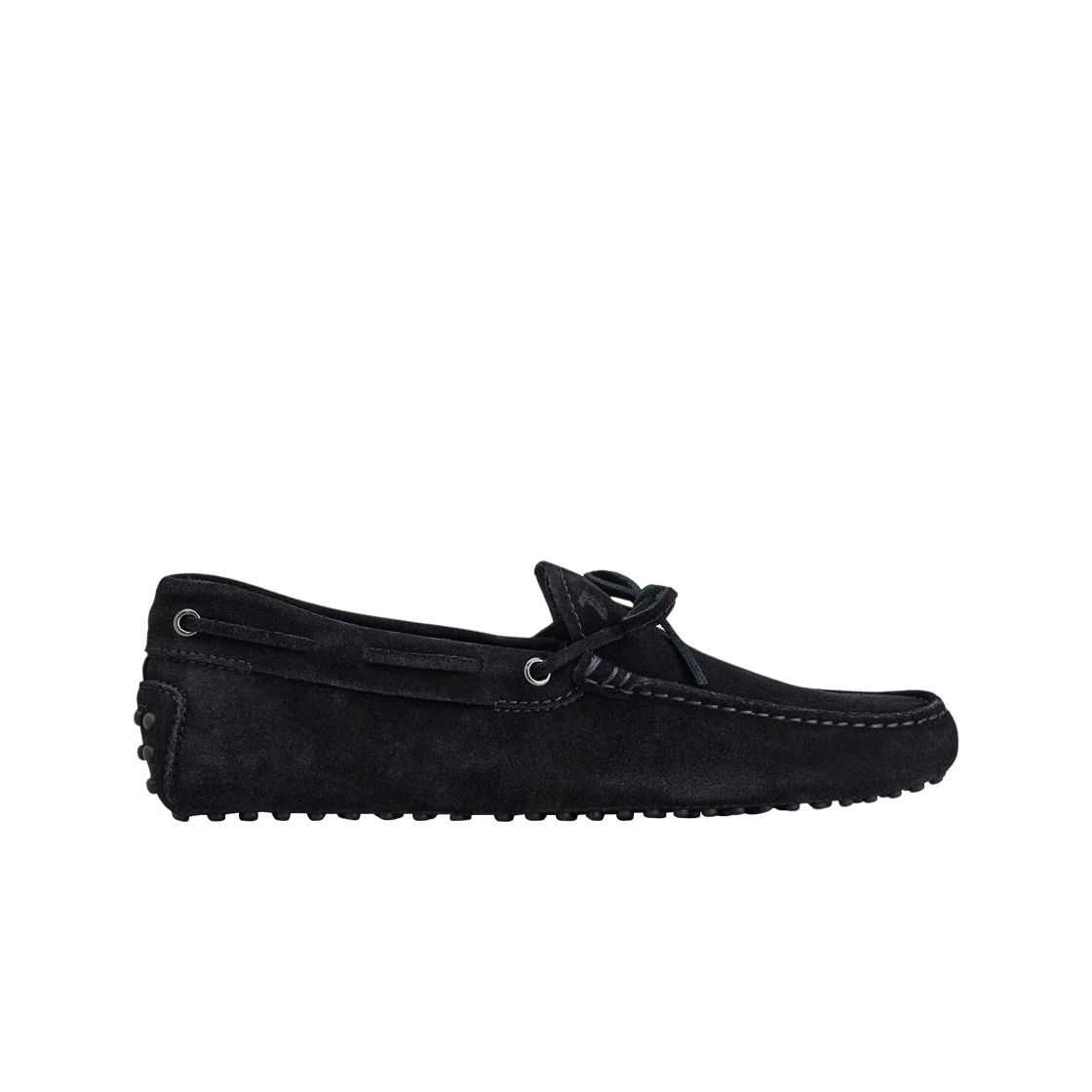 토즈 고미노 스웨이드 드라이빙 슈즈 블랙(Tod's Gommino Suede Driving Shoes Black)