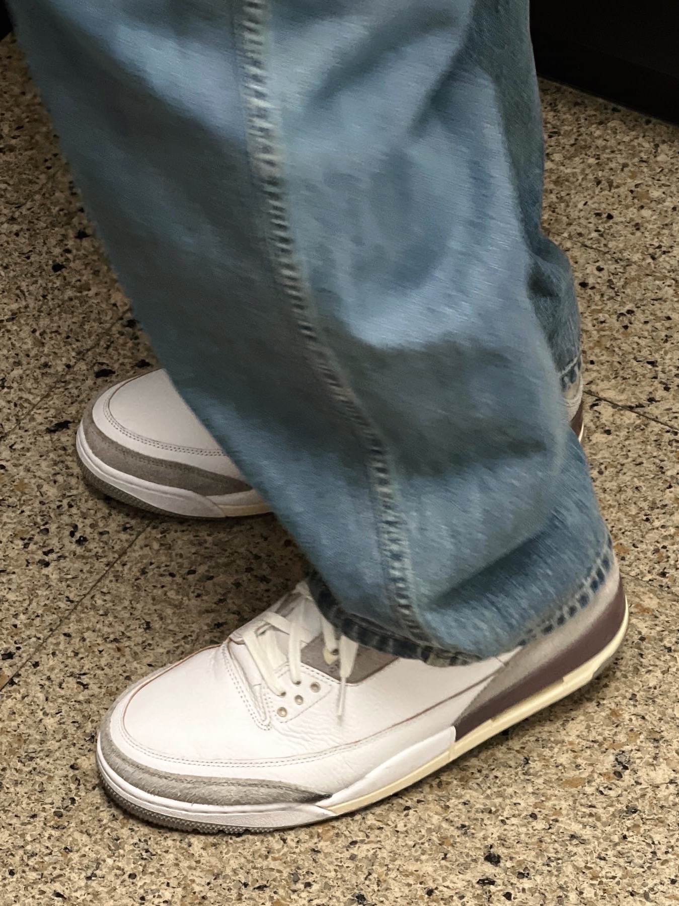 (W) Jordan 3 x A Ma Maniere Retro SP 착용 스타일 - 2