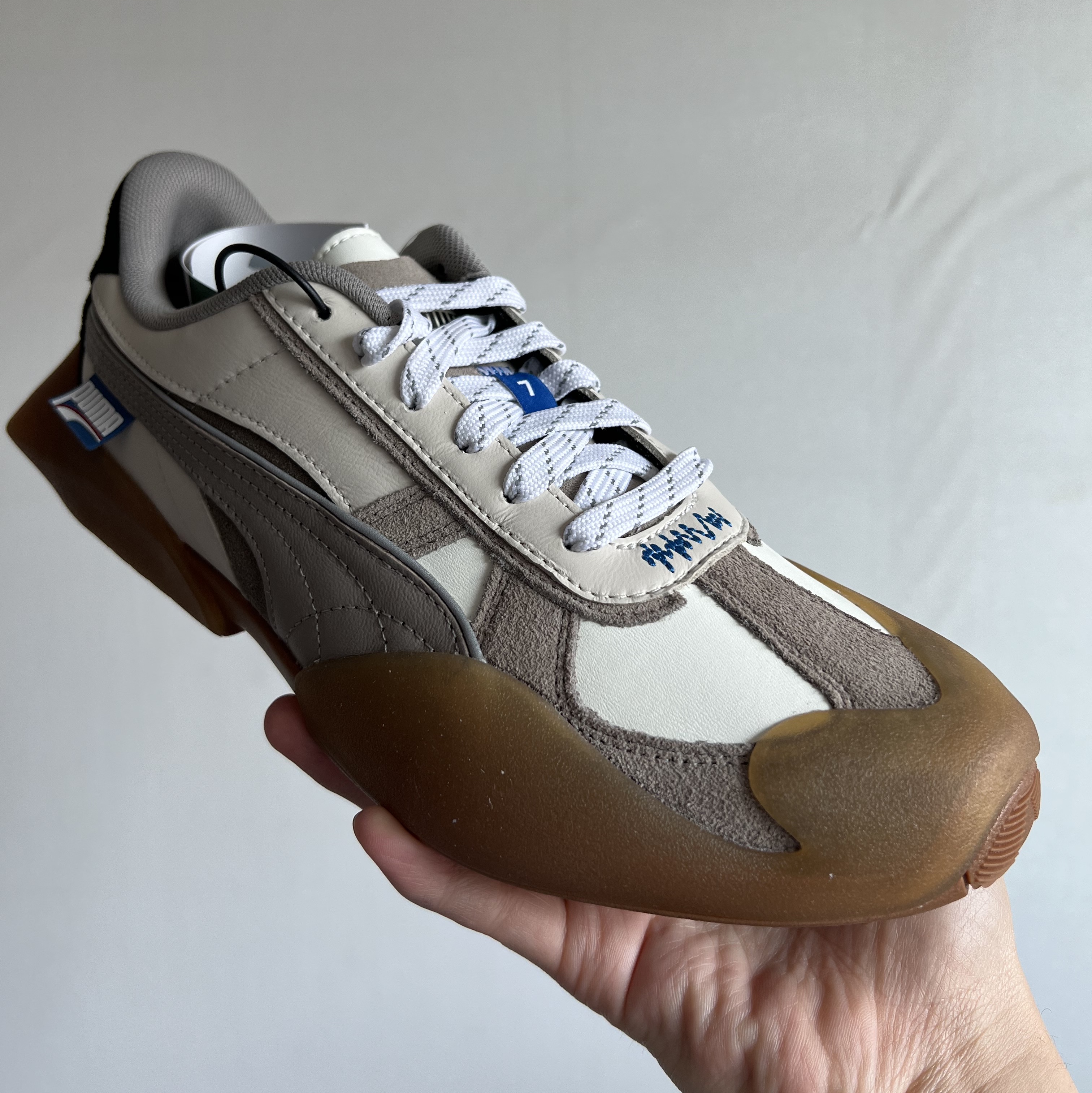 Puma x Ader Error Vaderon White 착용 스타일