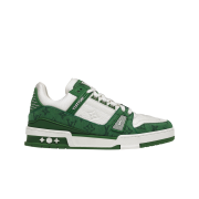 Louis Vuitton LV Trainer Sneakers Monogram Denim Green