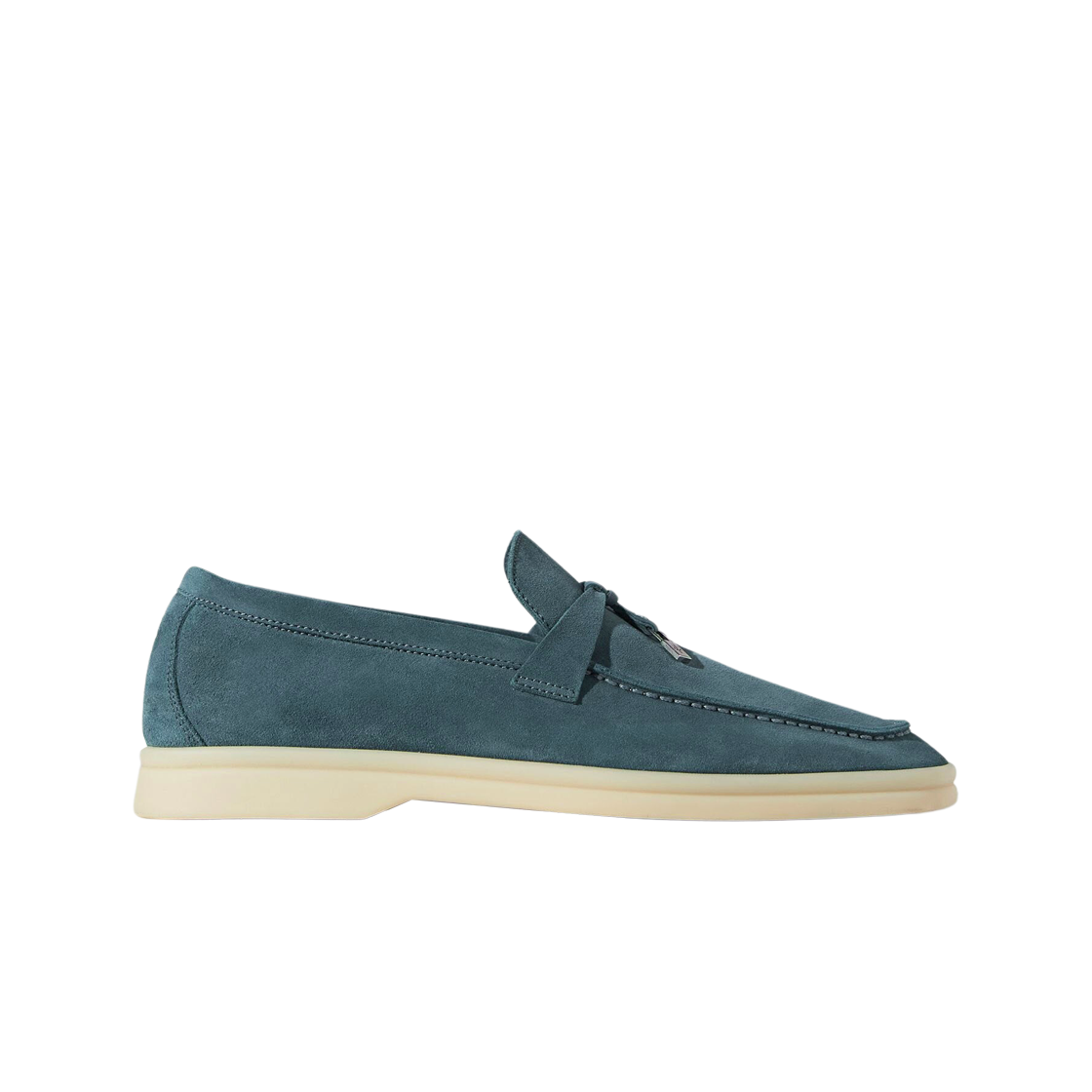 (W) 로로 피아나 썸머 참 워크 스웨이드 카프스킨 스타리 사파이어((W) Loro Piana Summer Charms Walk Suede Calfskin Starry Sapphire) - 1