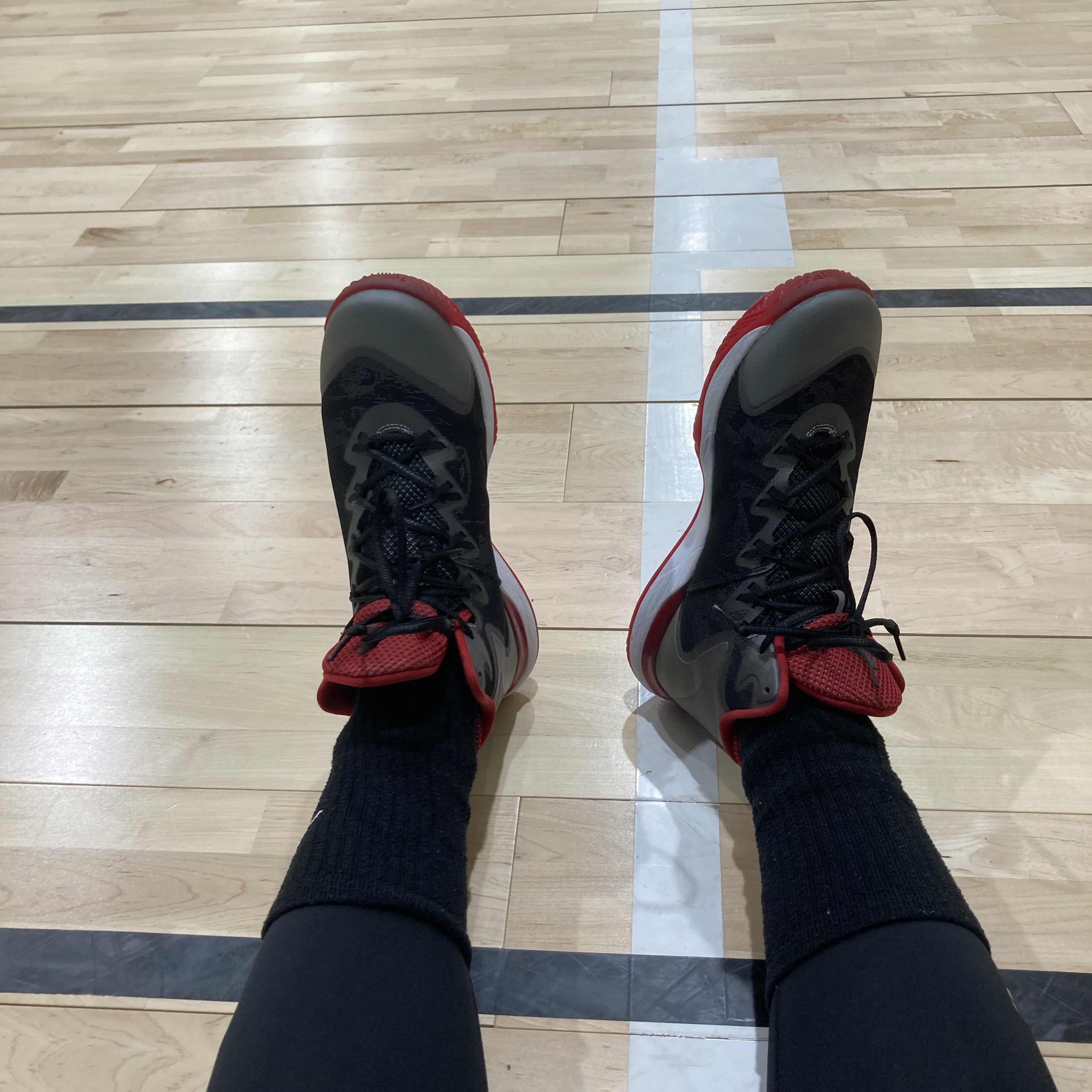 Jordan Super Fly 3 Slam Dunk 착용 스타일
