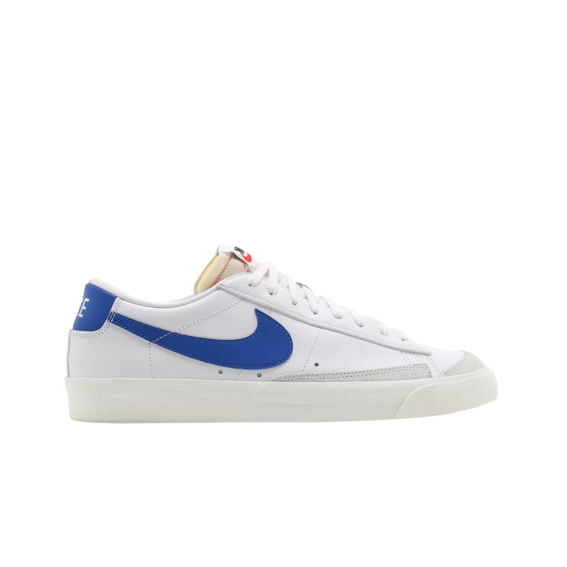 나이키 블레이저 로우 '77 빈티지 화이트 하이퍼 로얄(Nike Blazer Low '77 Vintage White Hyper Royal)