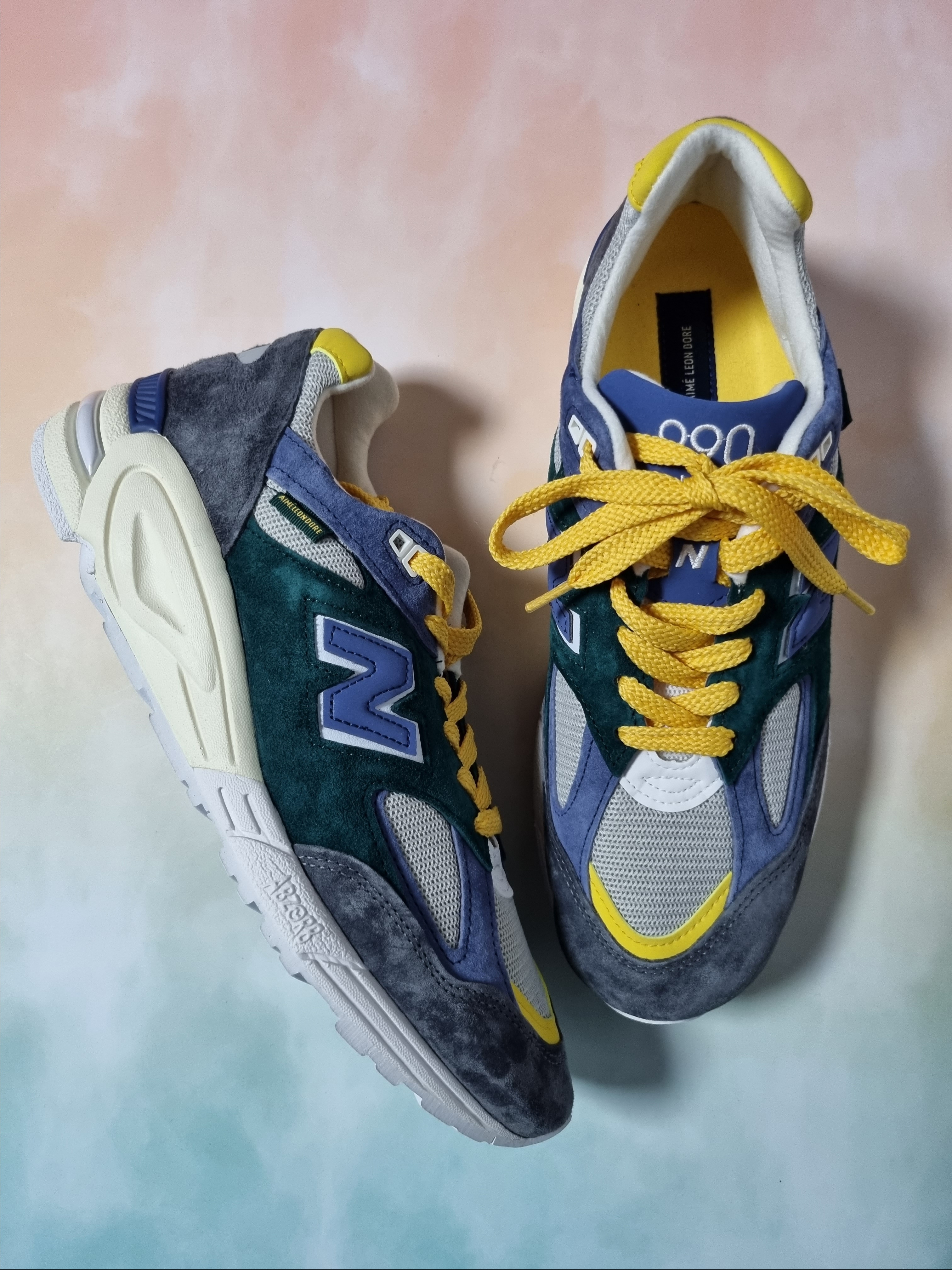 New Balance x Aime Leon Dore 990v2 Made in USA 착용 스타일