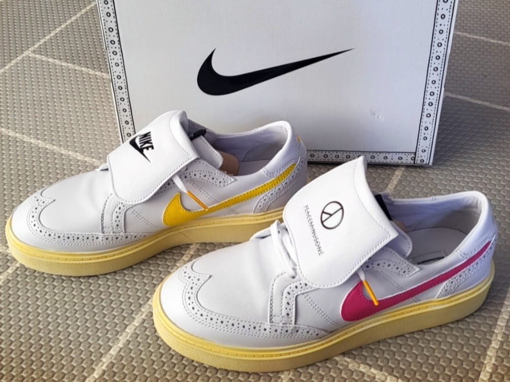 Nike x Peaceminusone Kwondo1 White 착용 스타일 - 1