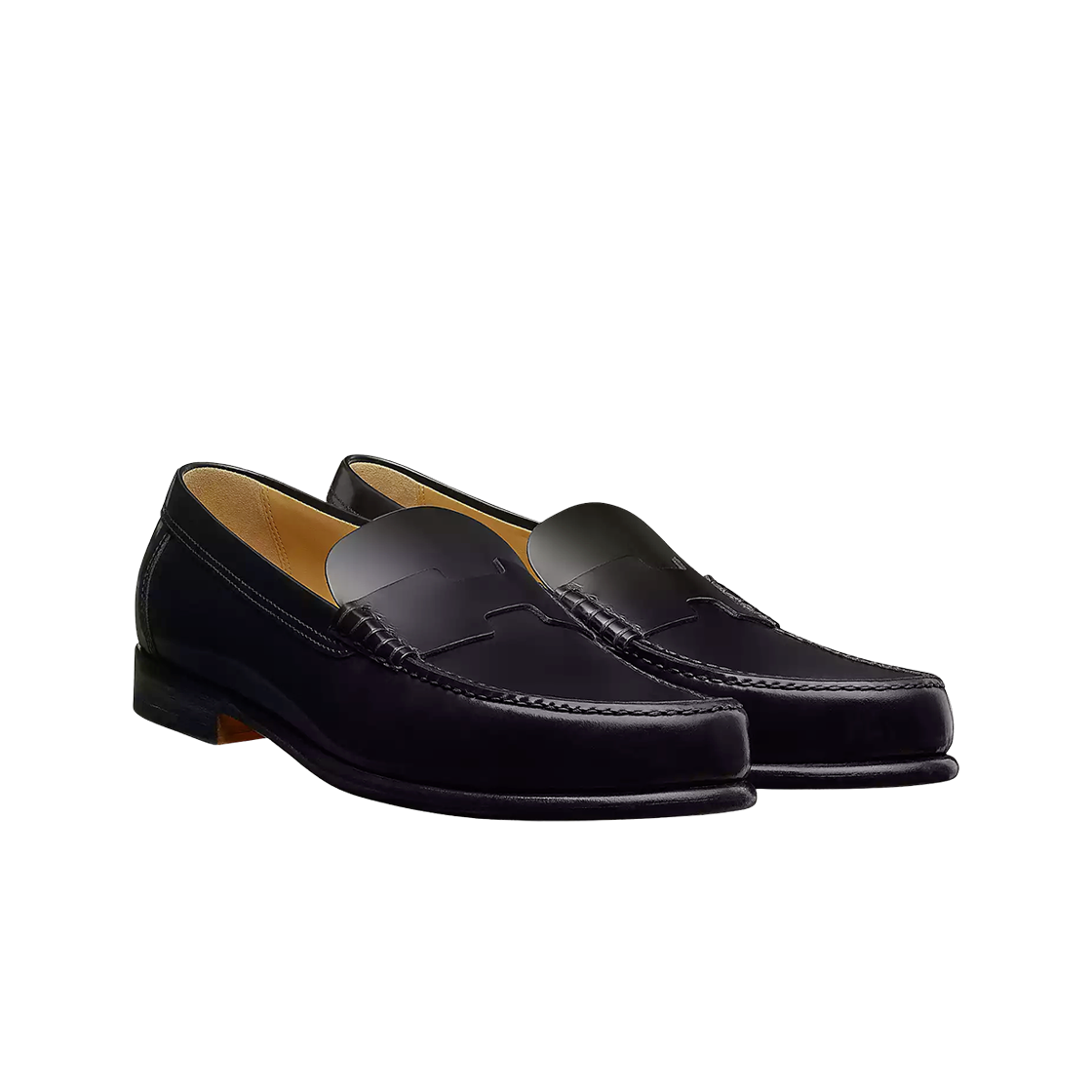 에르메스 케네디 로퍼 카프스킨 & 누아(Hermes Kennedy Loafers Calfskin & Noir) - 2